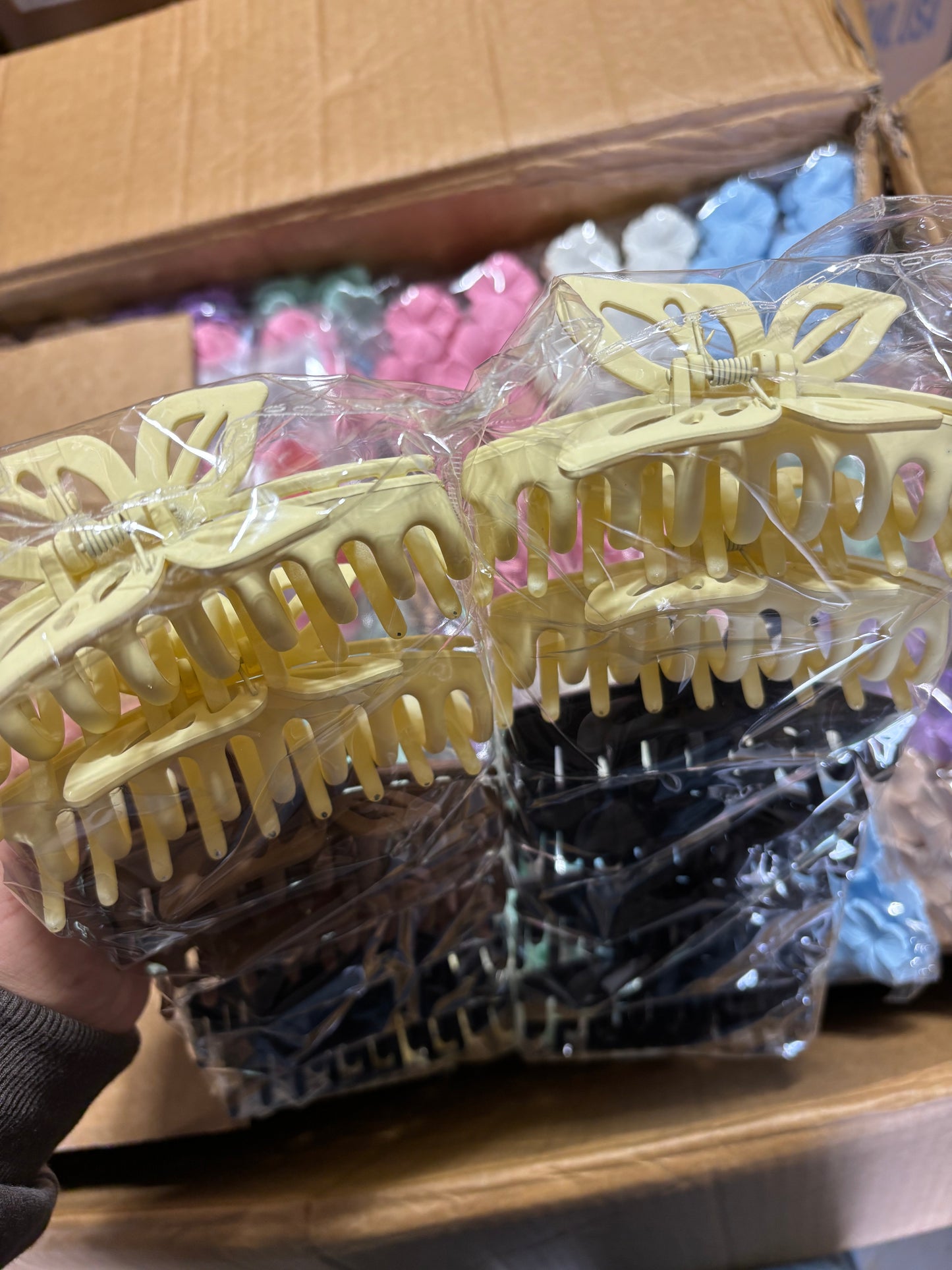 Butterfly hair clip