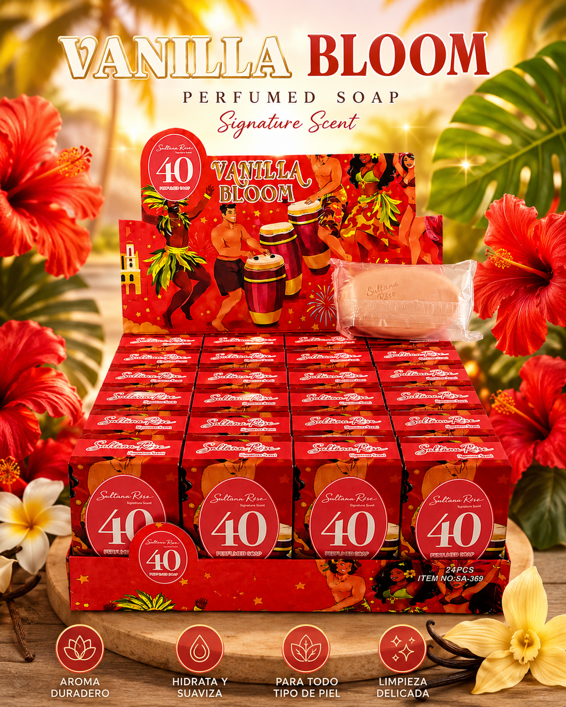 Red Perfume Soap