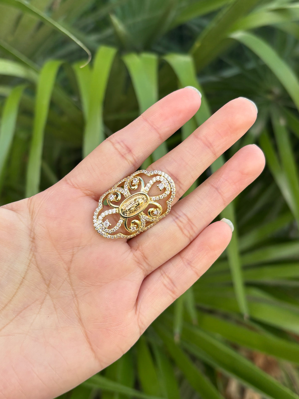Virgen ring ajustable