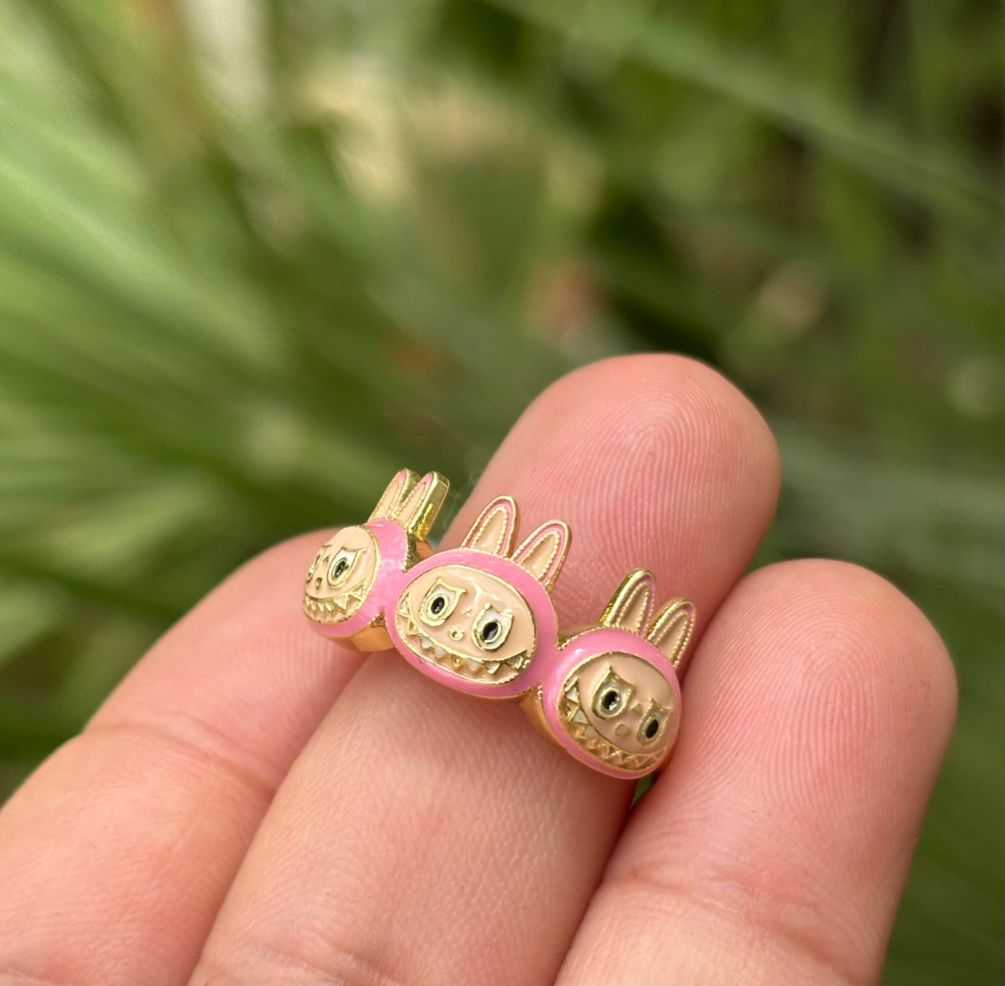 Pink Lb Ajustable Ring