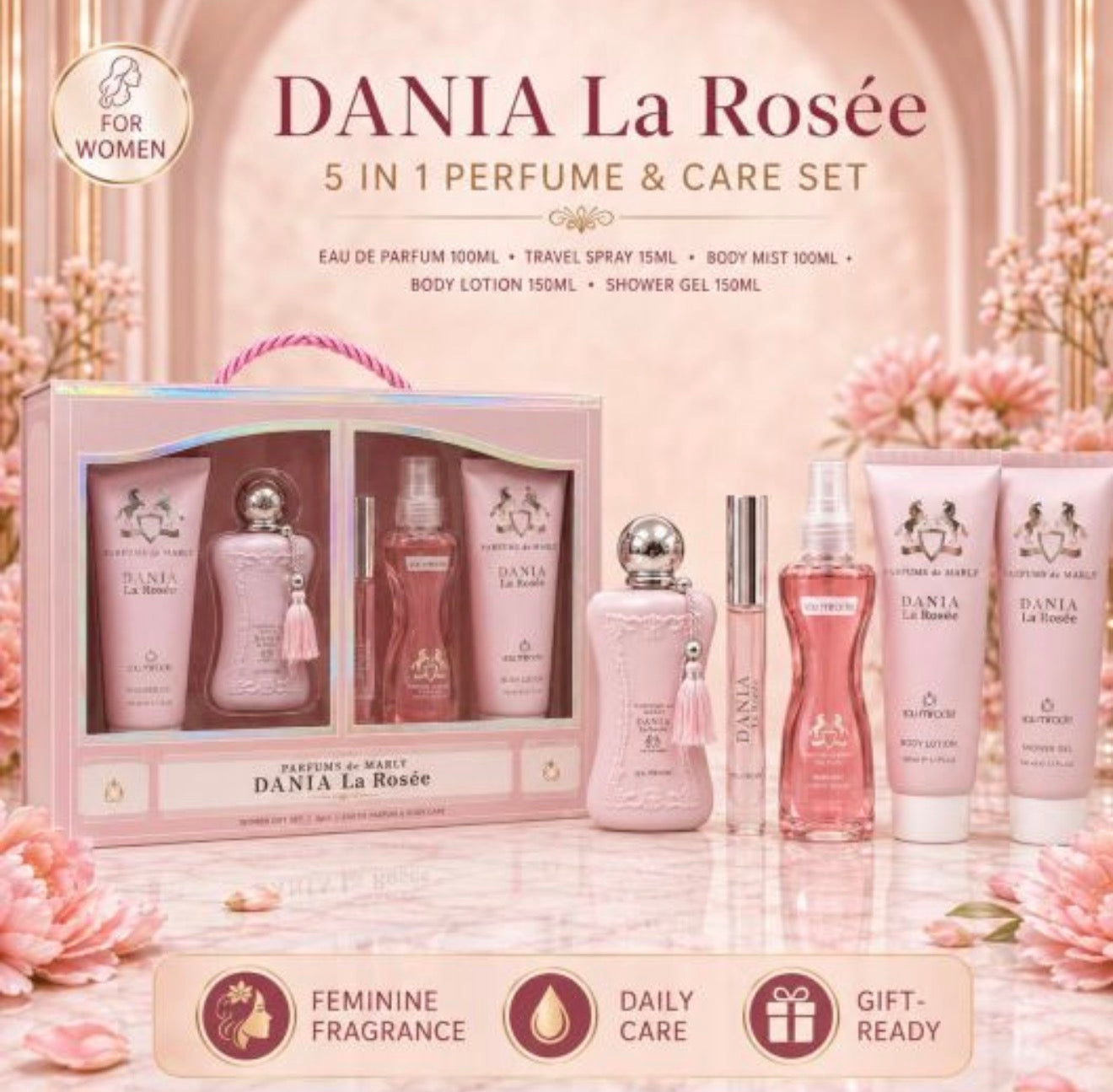 La Rosee Perfume Set