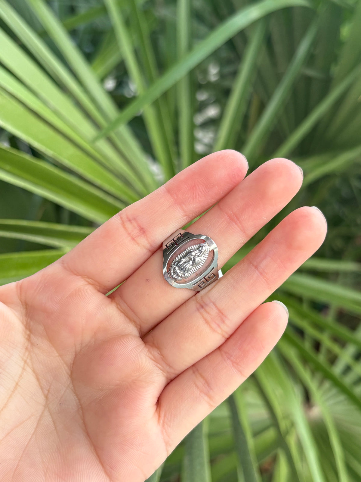 Virgen stanley Steel ring