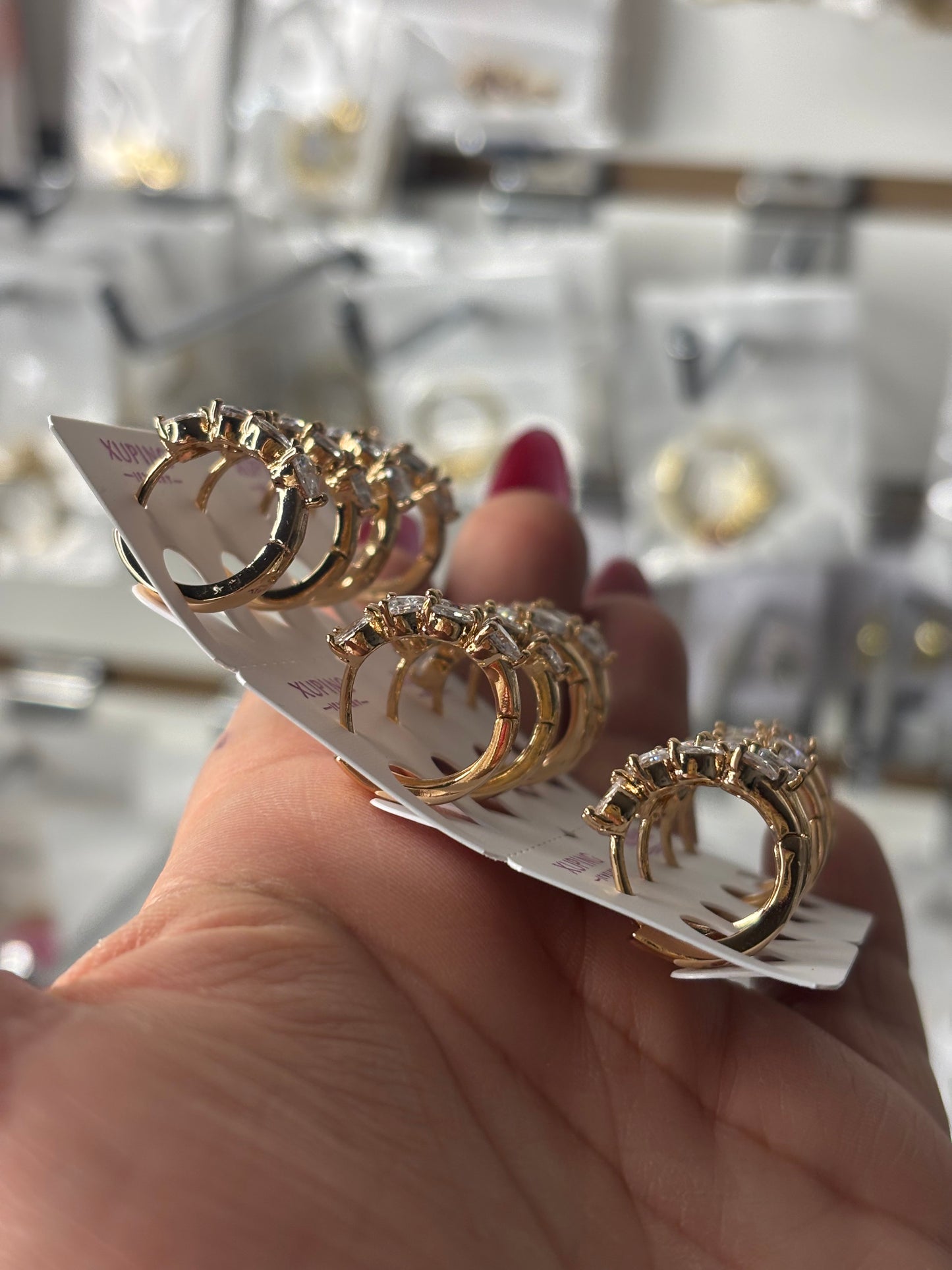 Huggie Earring 6pc #8786