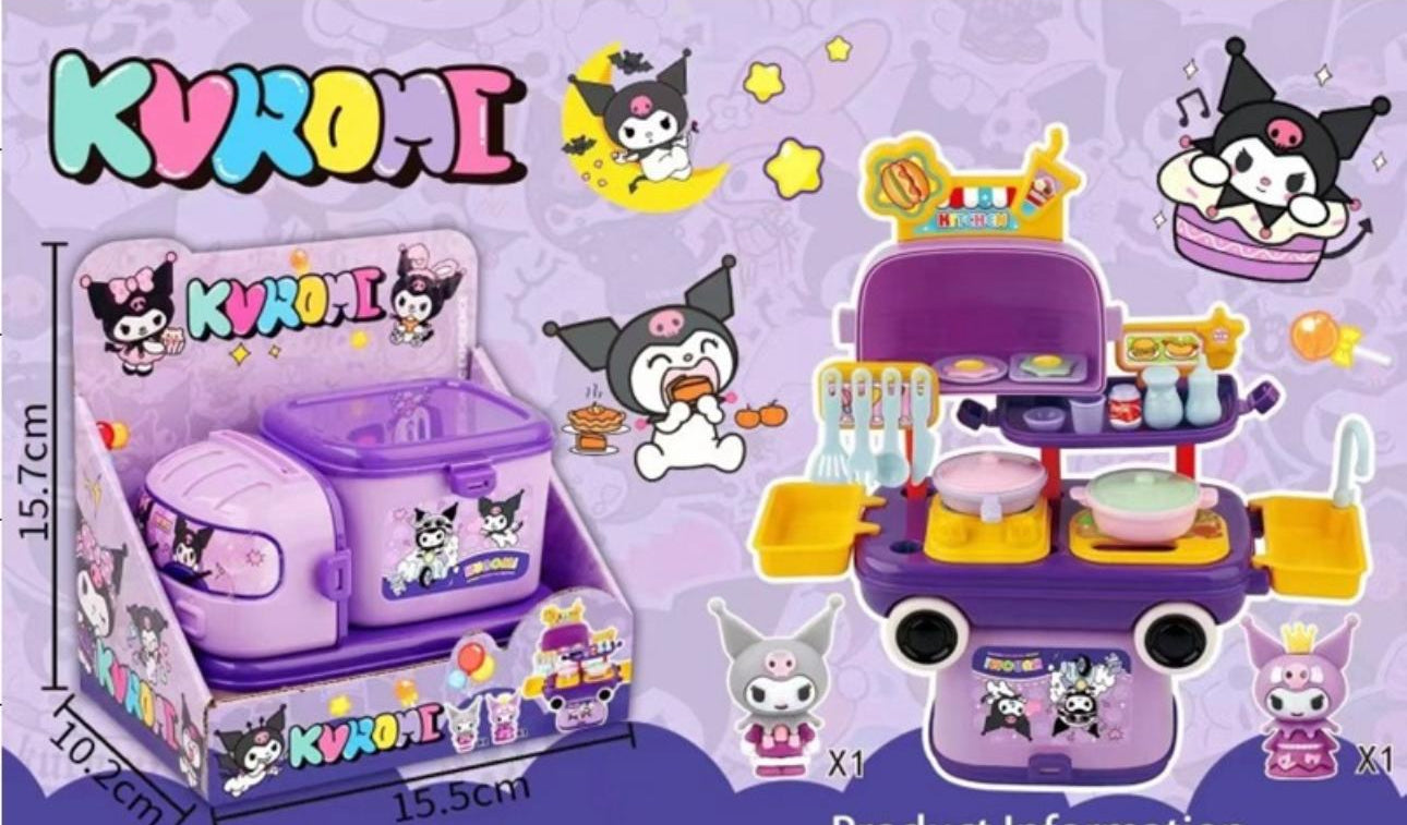 Kuromi Car Play Set