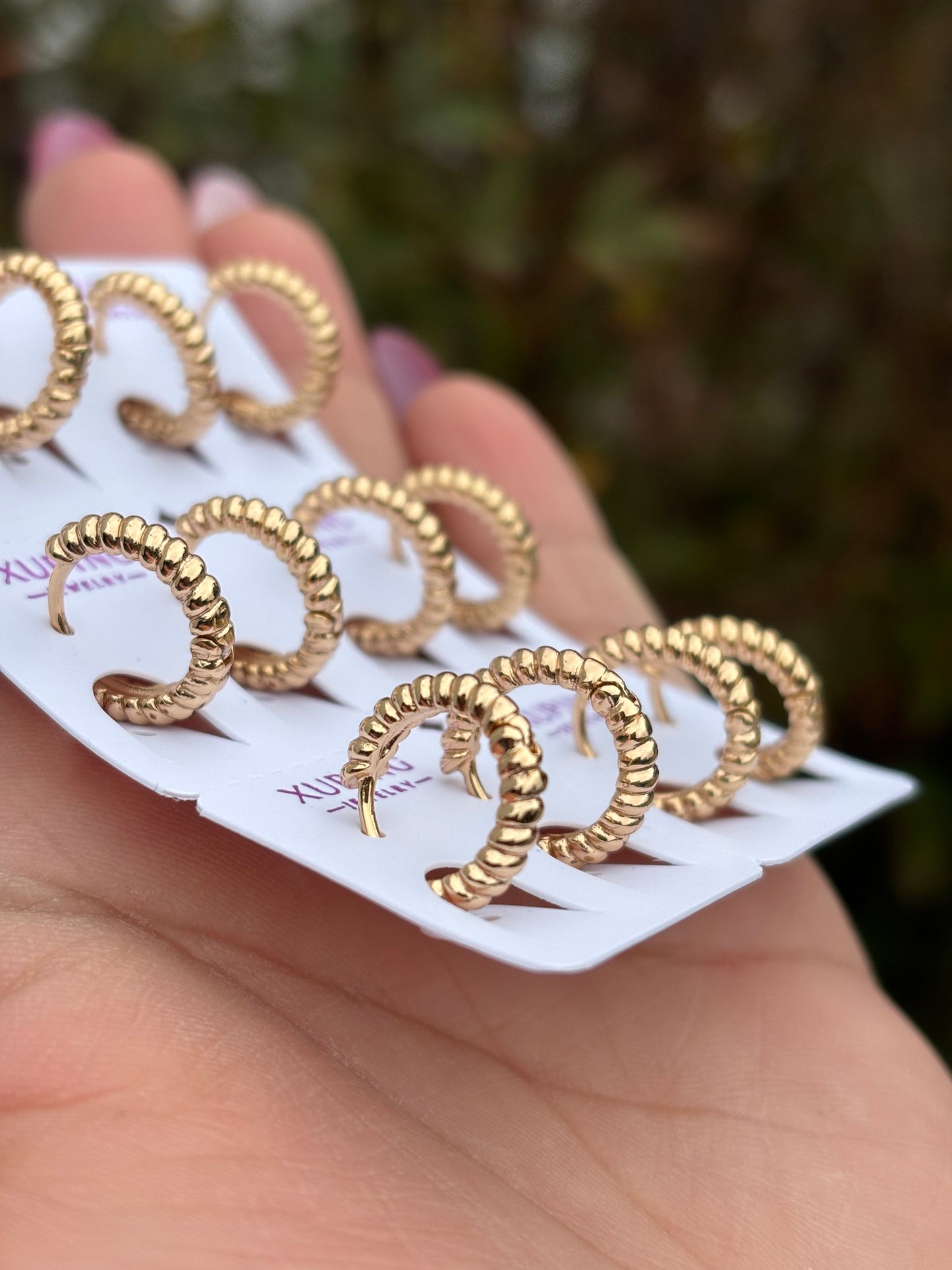 Hoop Earring 6pc #1550