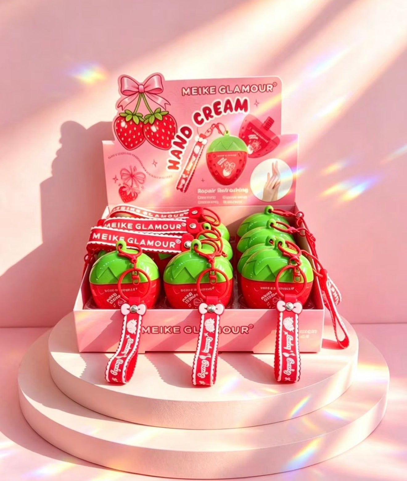 12pc Strawberry Hand Cream