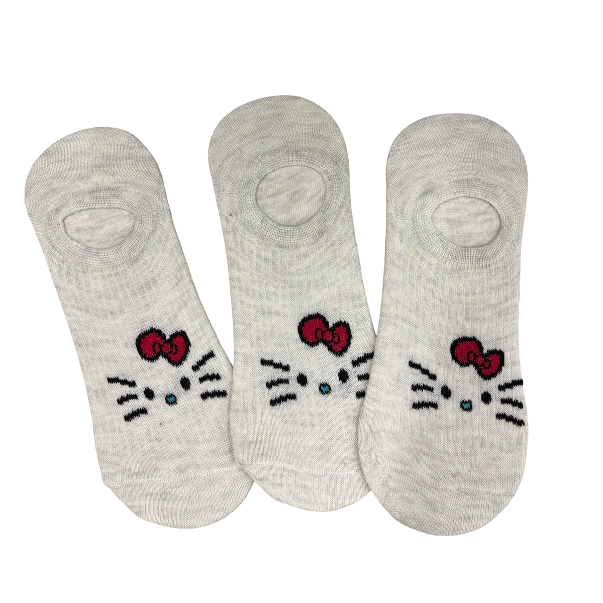 Hk face grey socks 12pcs