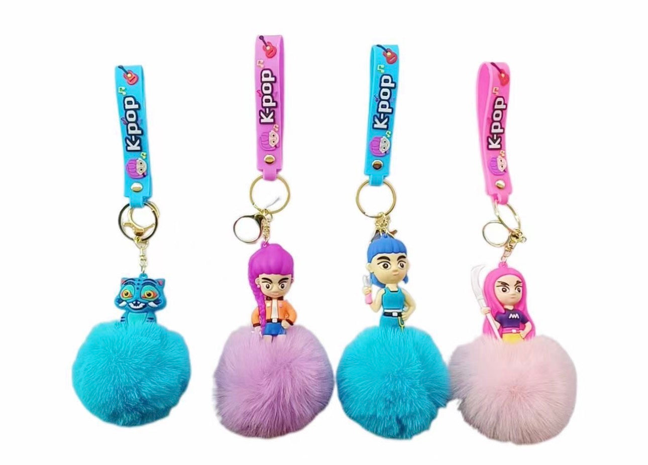 K Keychain 12pc #1967-152