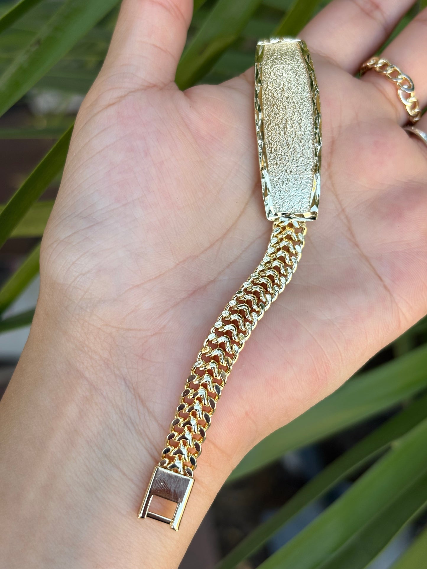 Placa médium bracelet #9-A