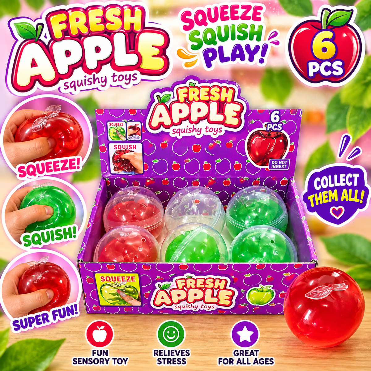 6pc Viral Apple
