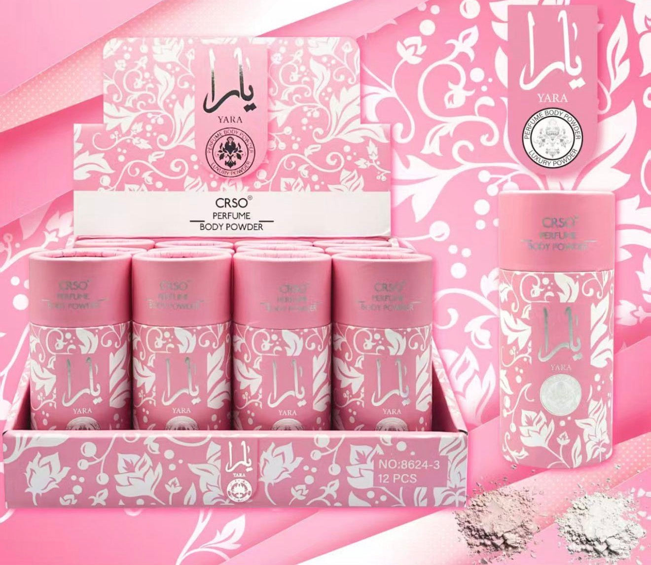12pc Body Powder