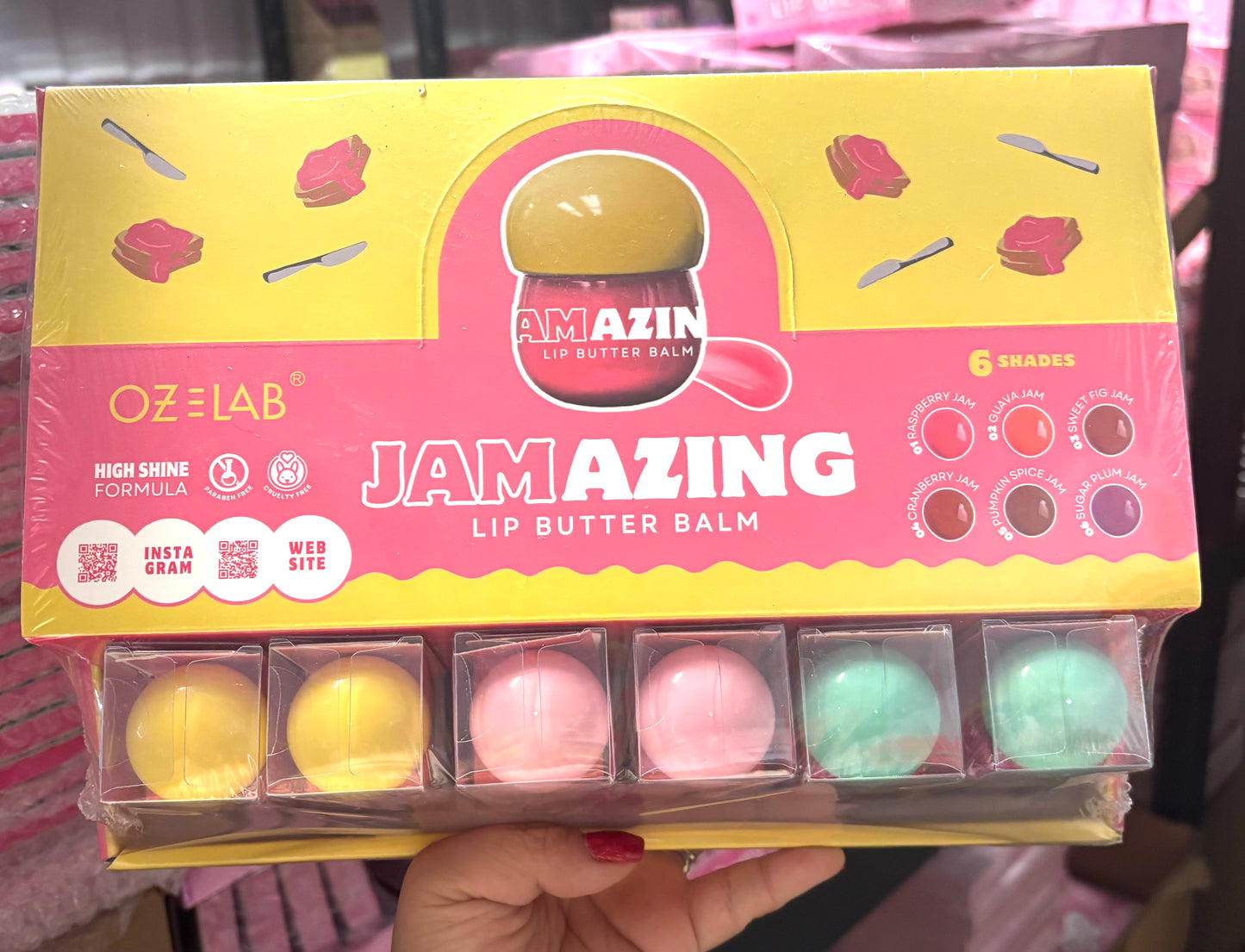 Oz Lab Lip Butter Balm 24pc