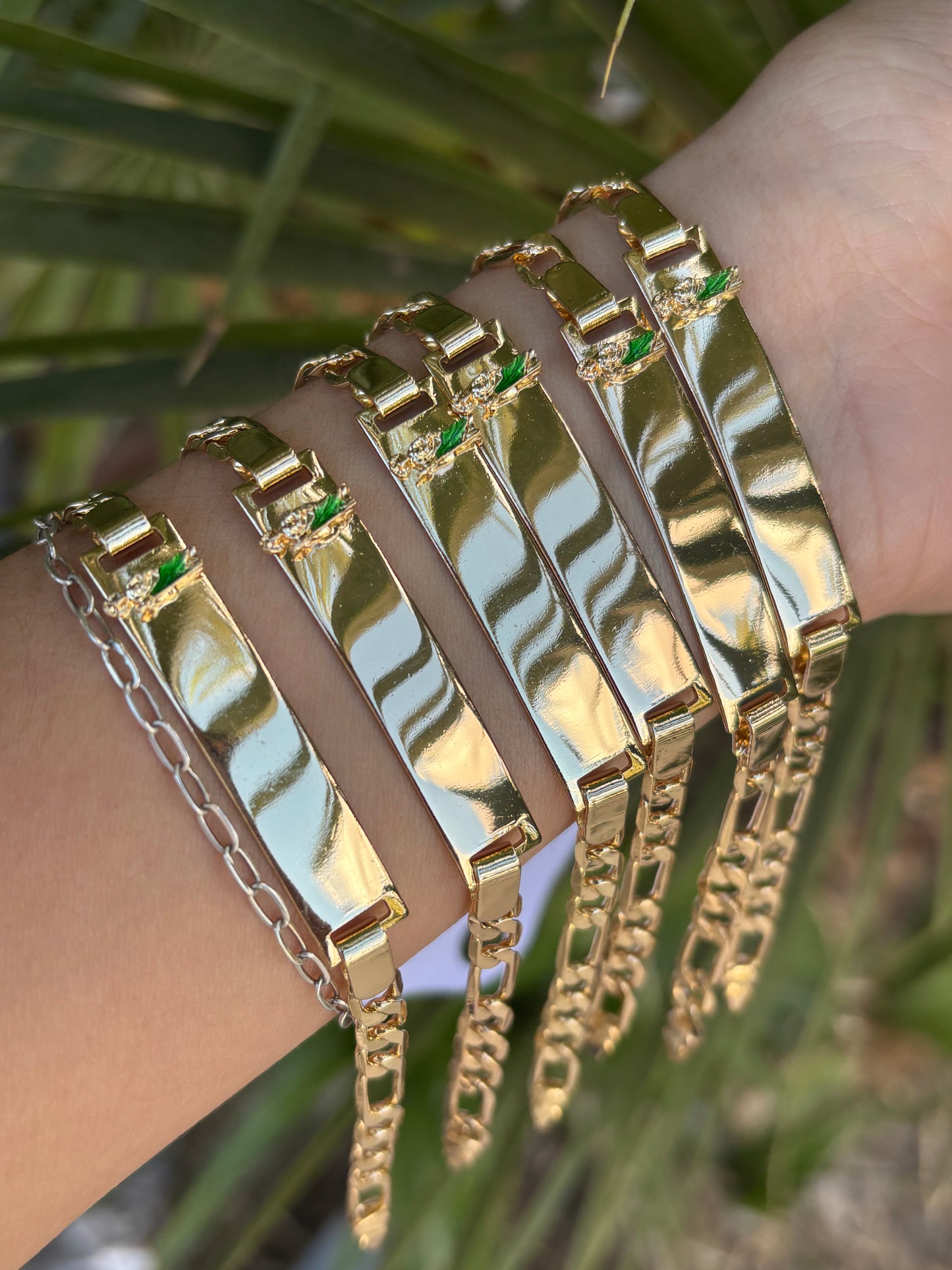 6pcs placa sj bracelet