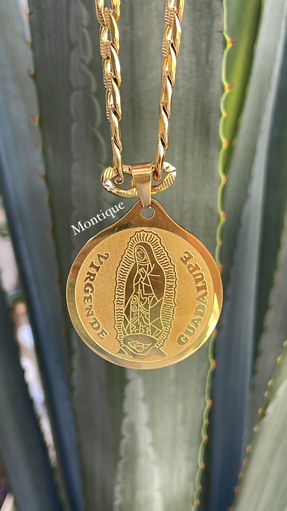 2 in 1 SJ & Virgen pendant