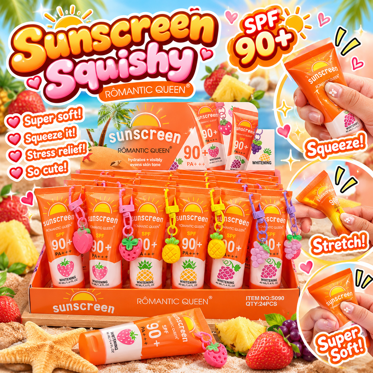 Purse Sunscreen 24pc #S090