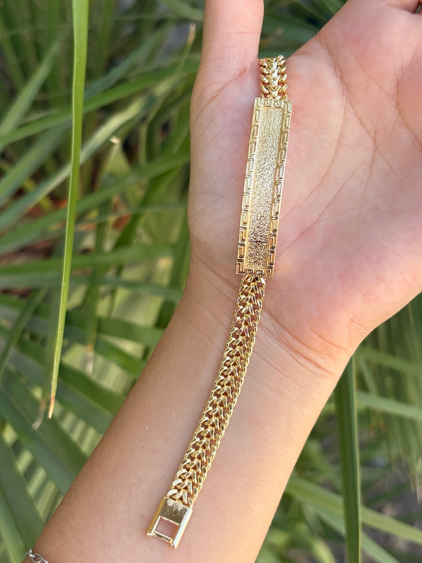Placa delgada bracelet #11-A