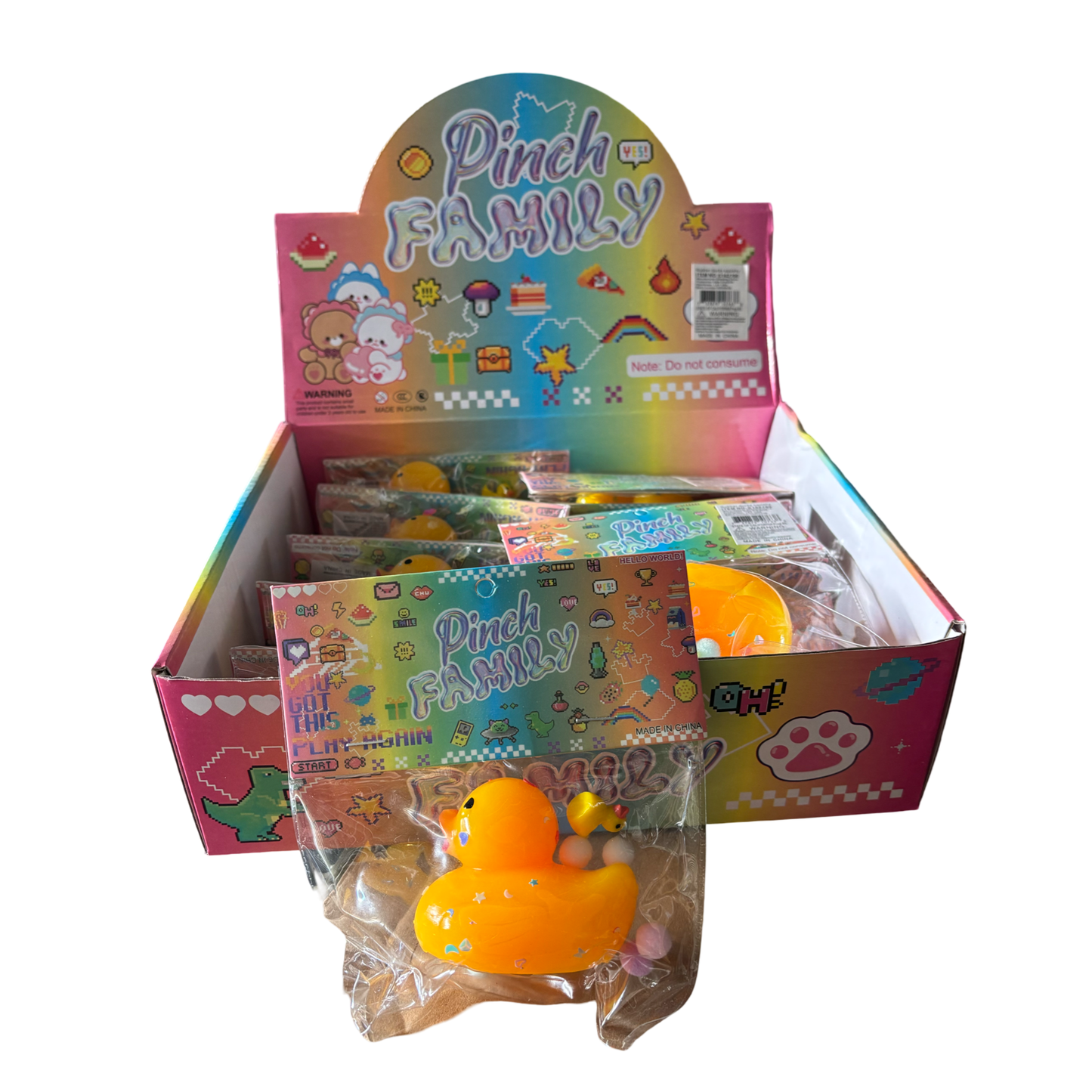 12pc Duck Squishy