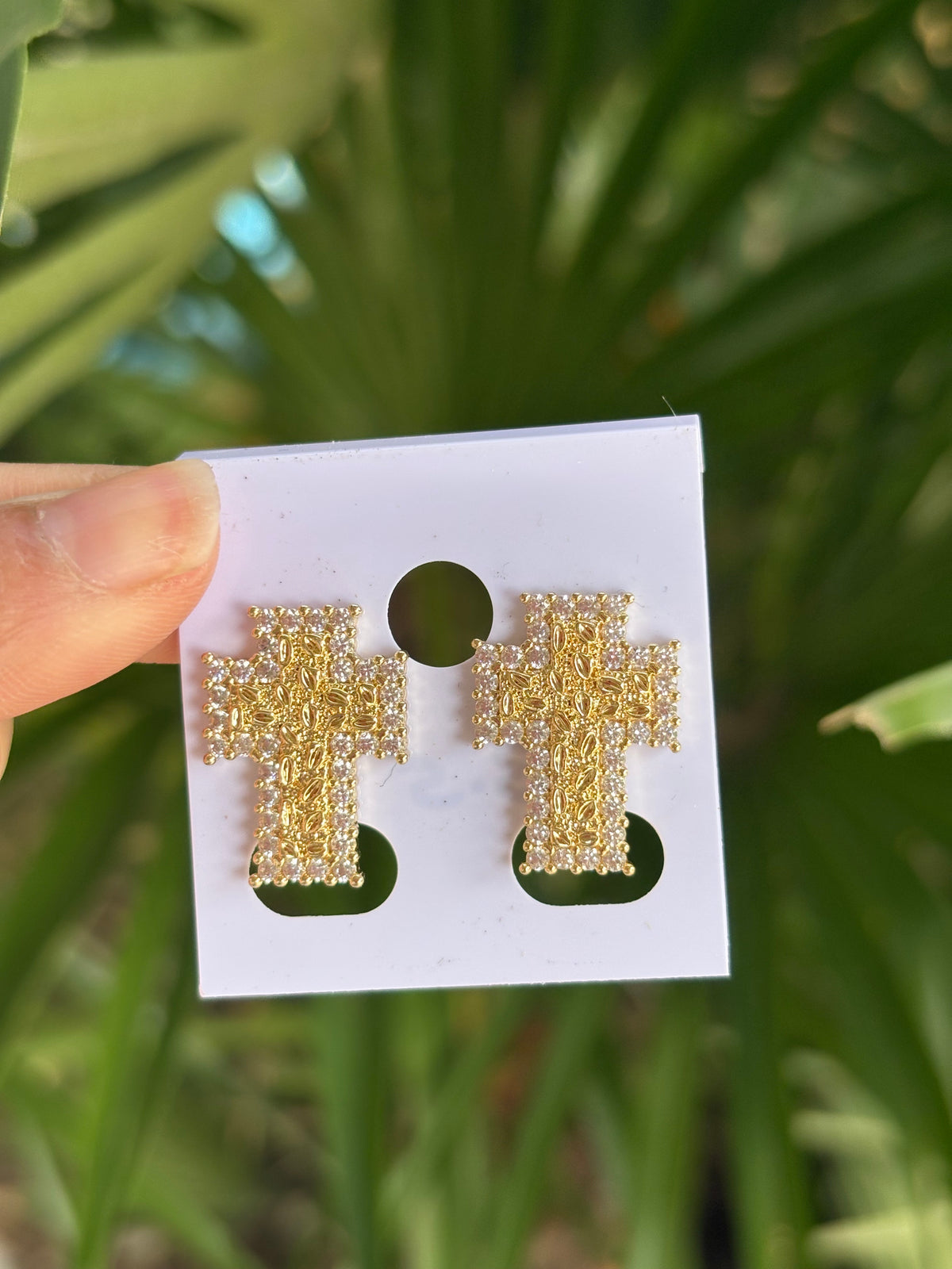 Cruz earring nugget
