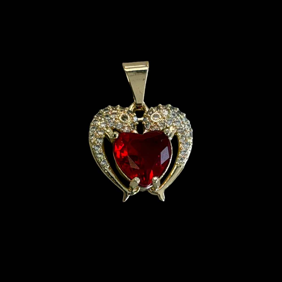 H-39 heart pendant
