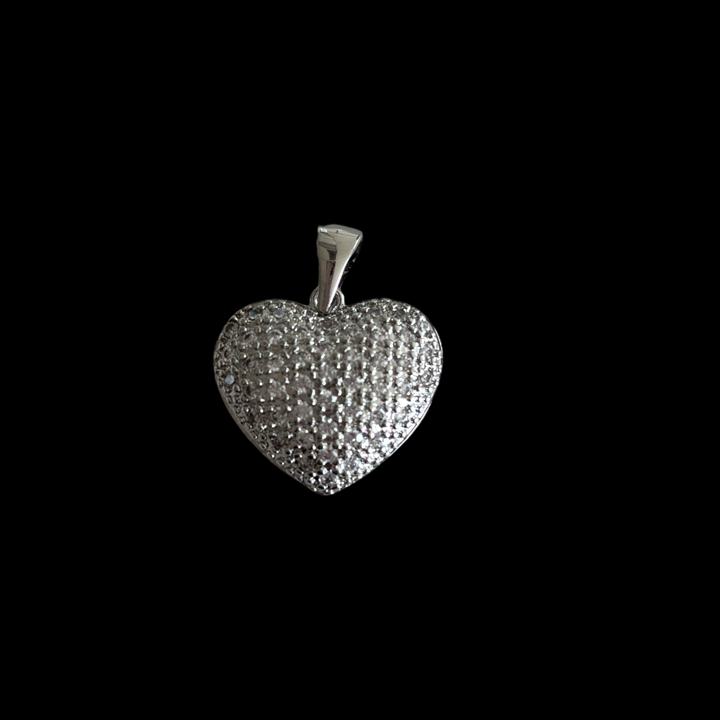 H-42 heart pendant