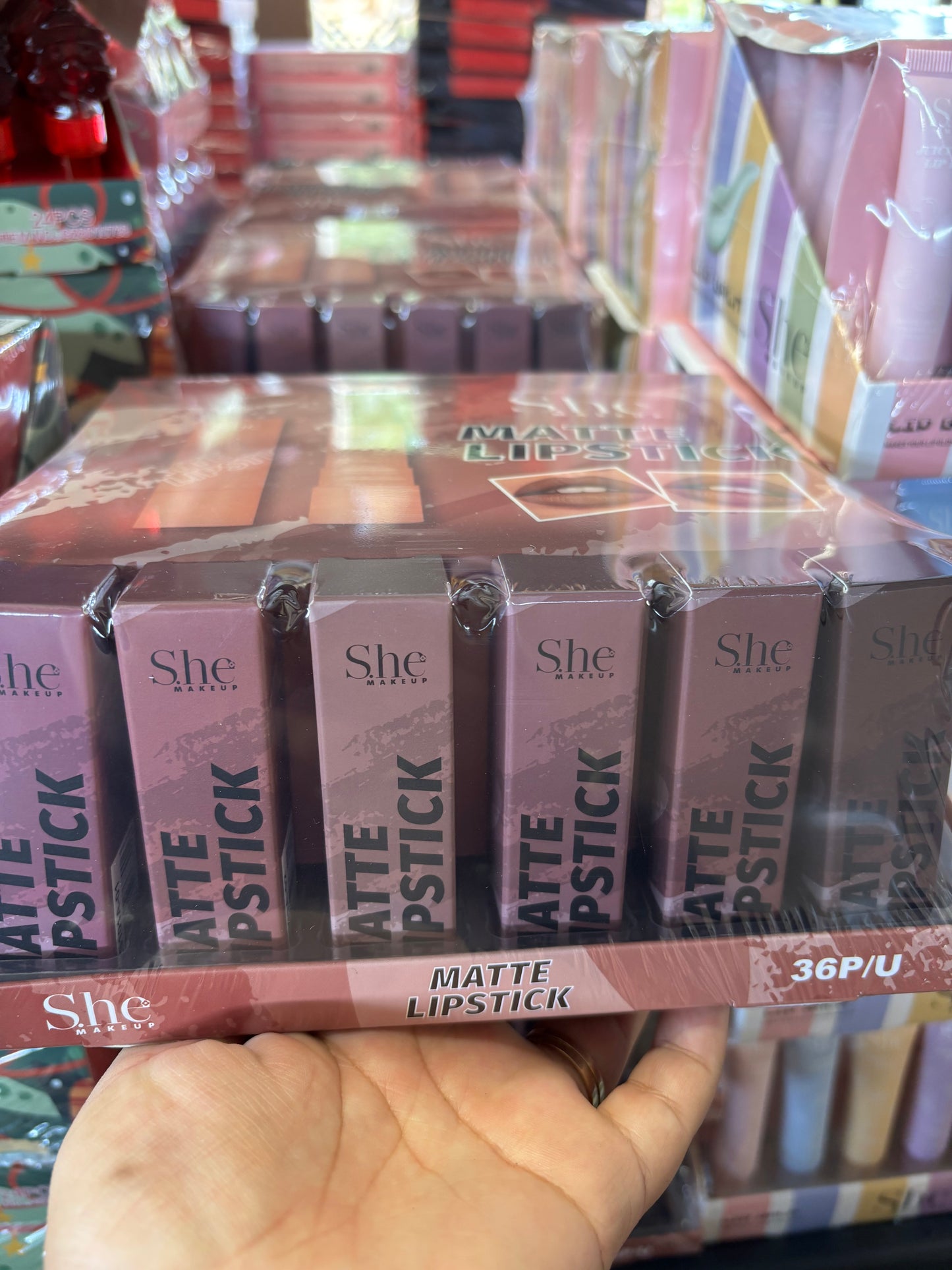 S.he Matte Lipstick 36pc