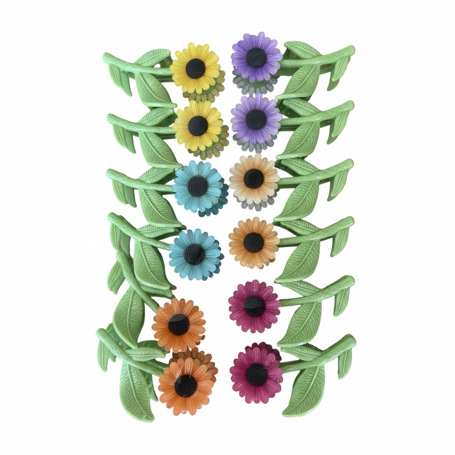 5Dz Sun Flower Hair Claws