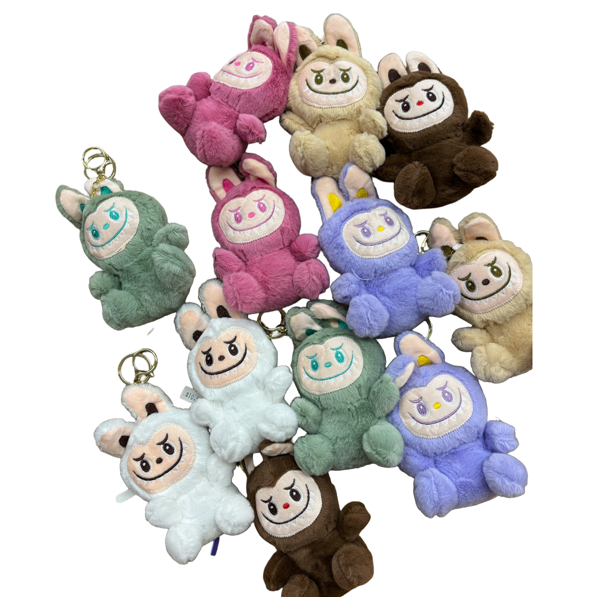 Keychain plush lb 12pc