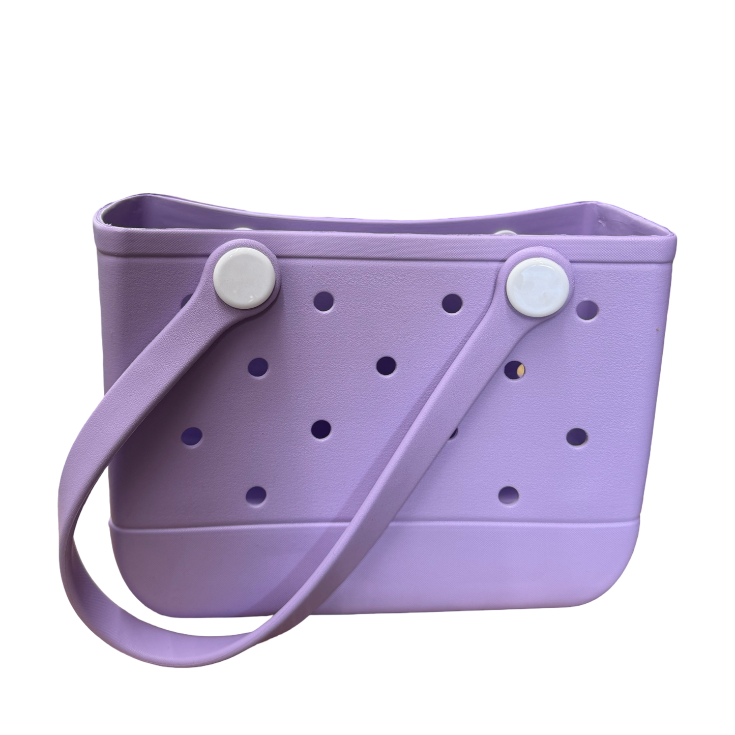 Purple *Crocs Style* Purse