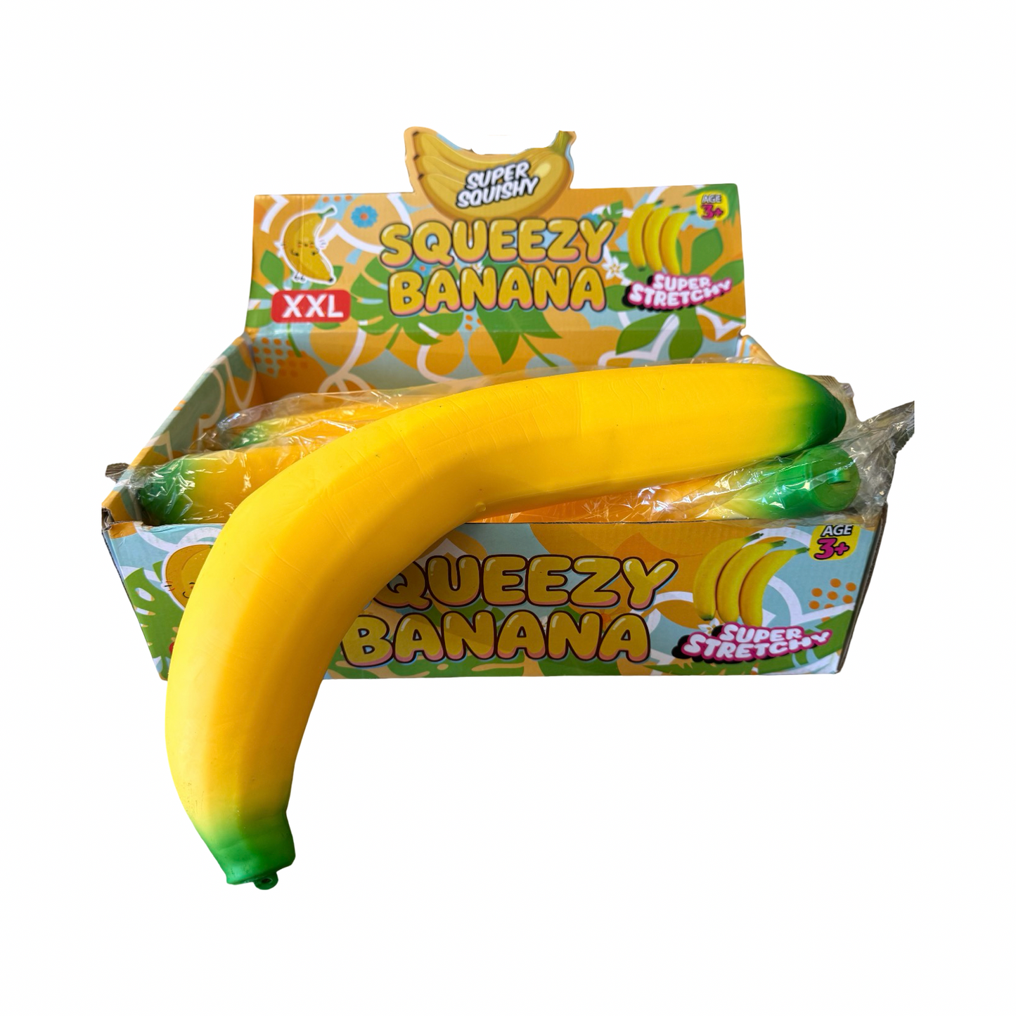 XXL 6pc Banana Squishy