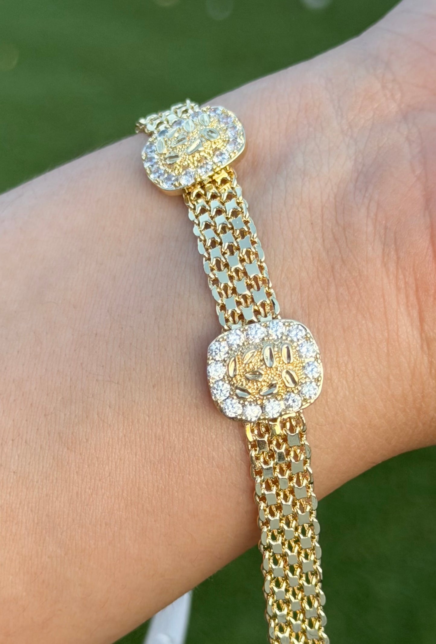 Square Nugget Bracelet