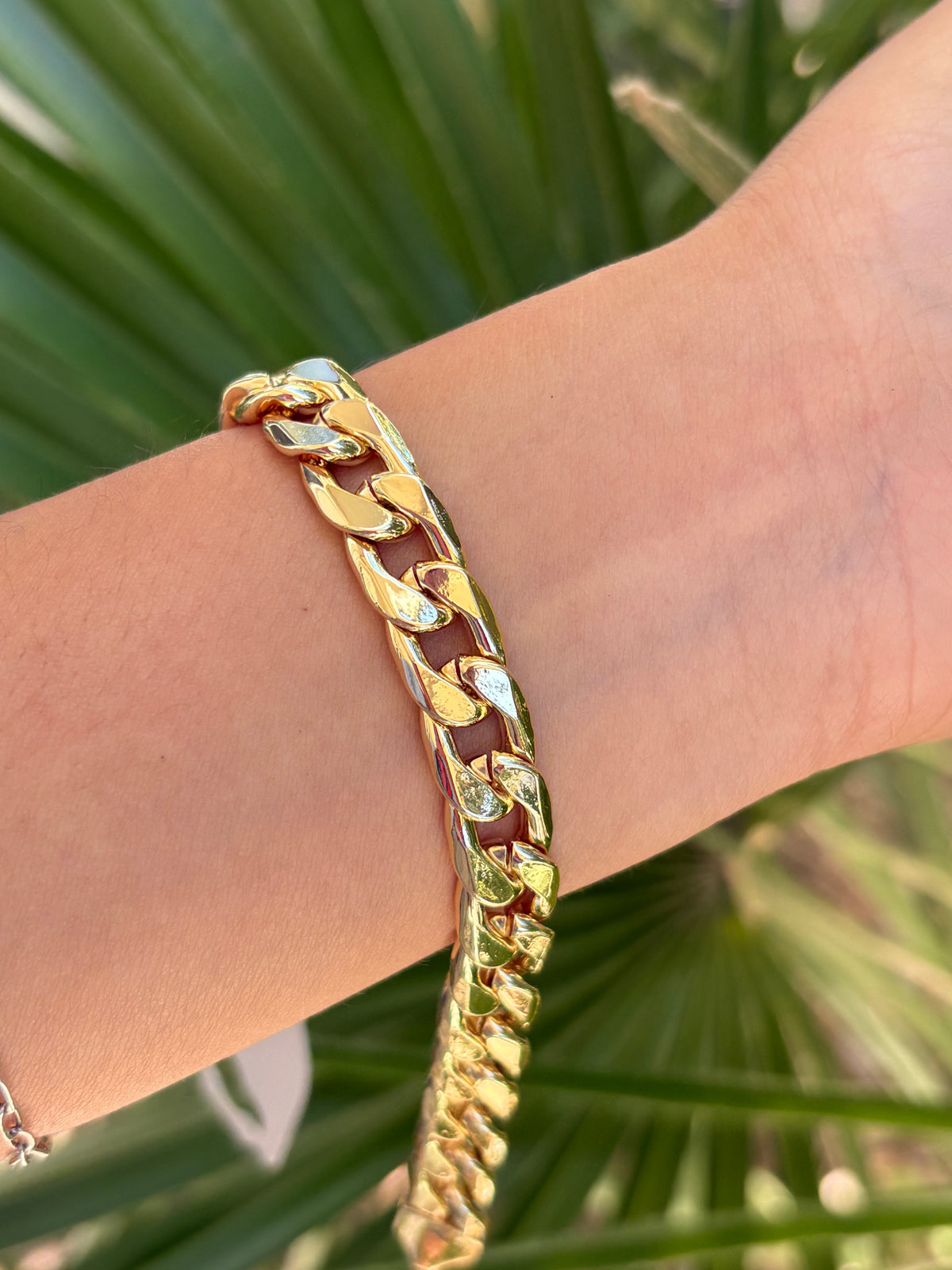 Bracelet cubana men #44-A
