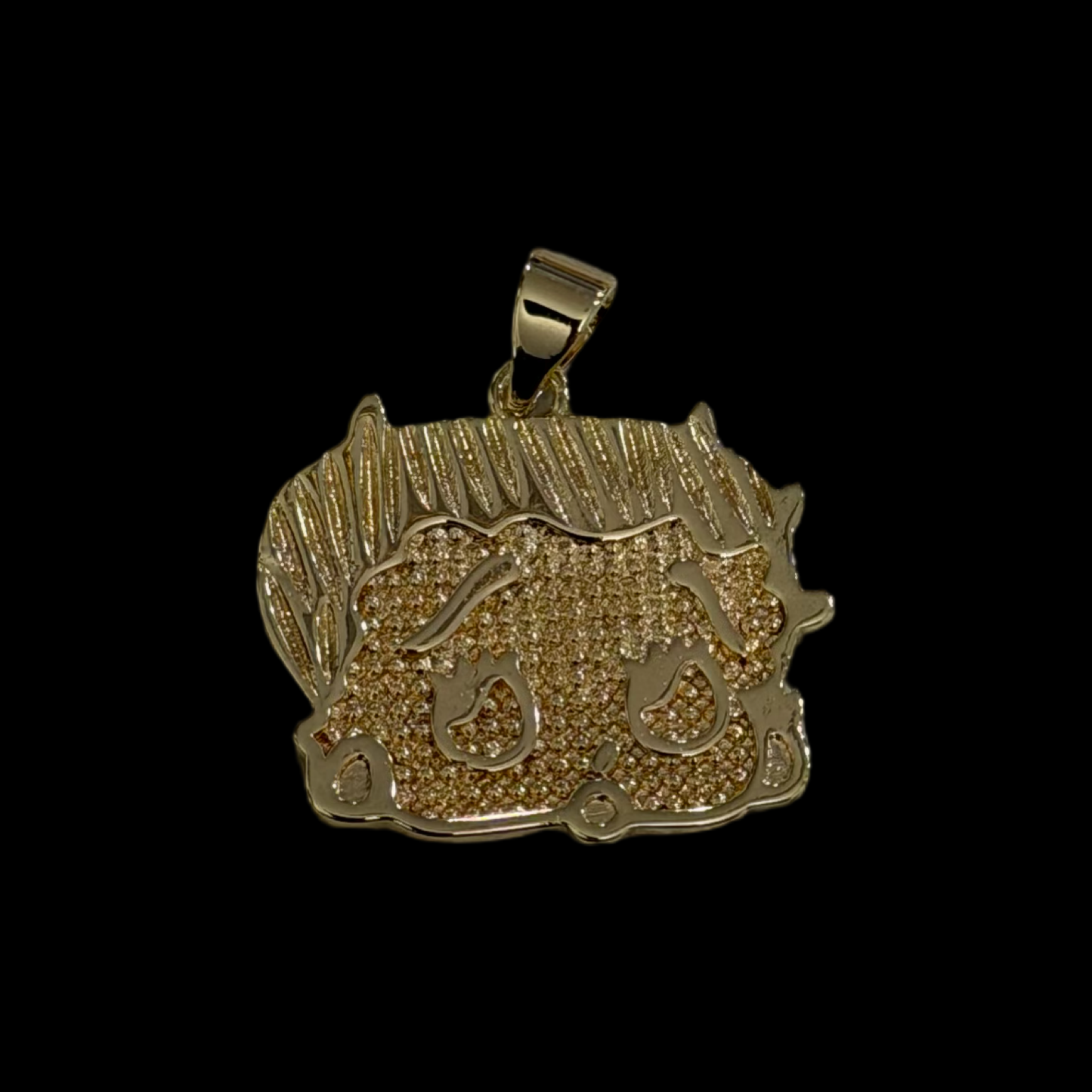 #1010 Betty Face Pendant