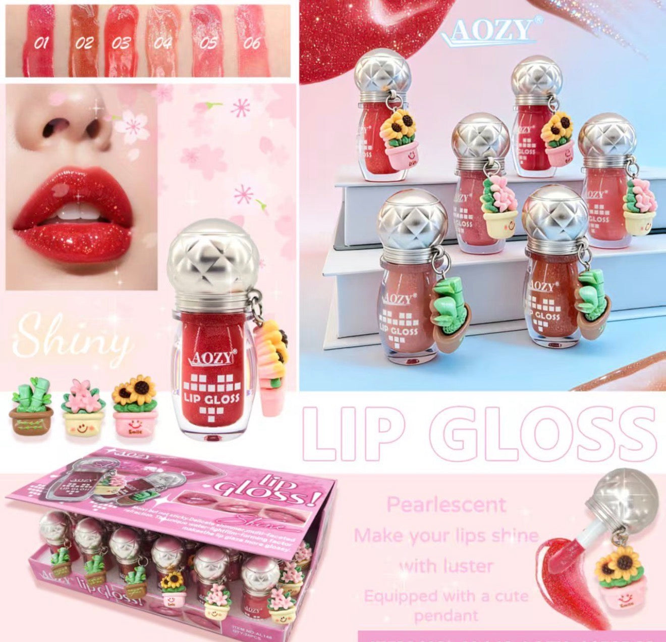 Flower Gloss 24pc