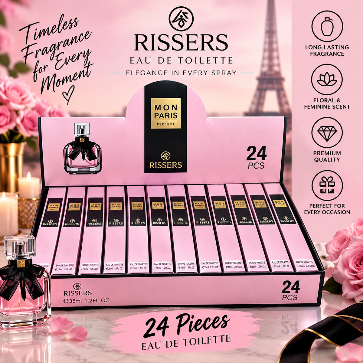 Mon paris perfume 24pcs