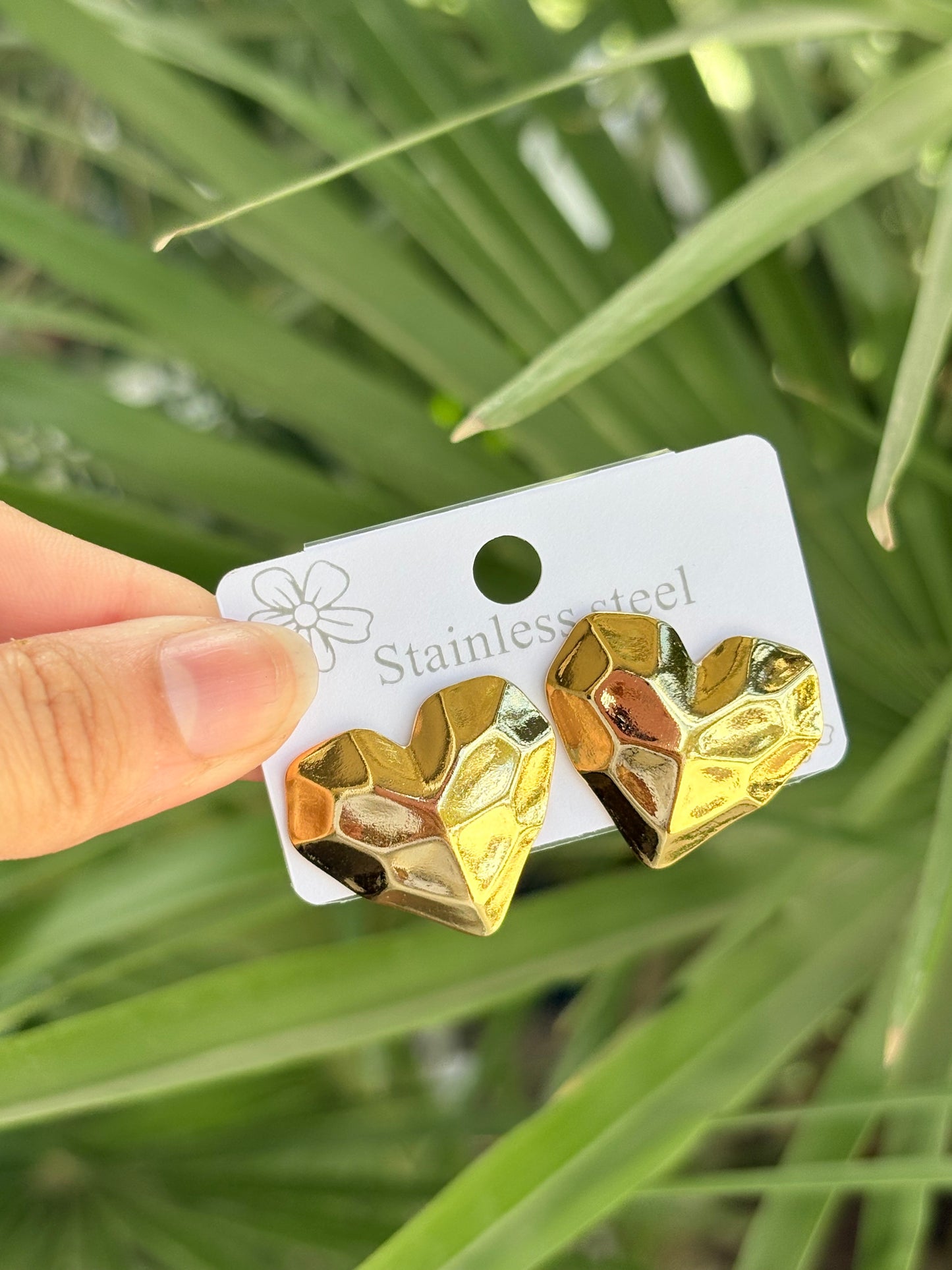 Heart Earring stainless steel