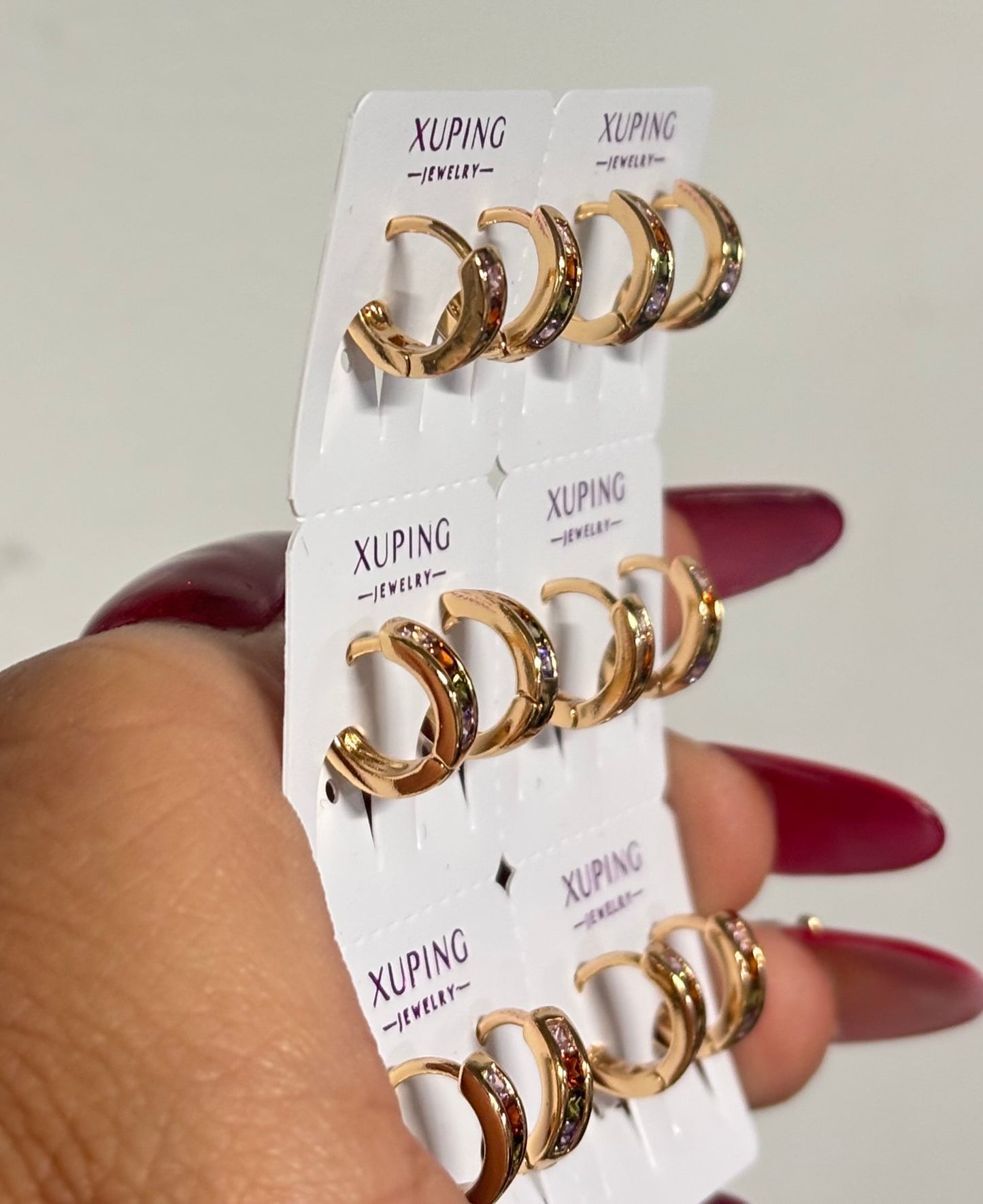 Mini Hoop 6pc Earring #6668