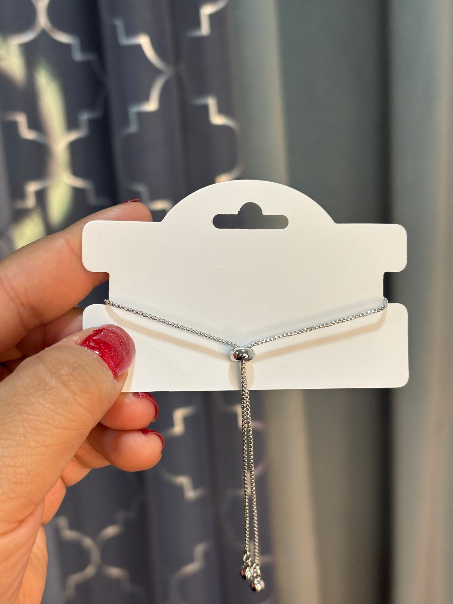 Silver Ajustable Bracelet