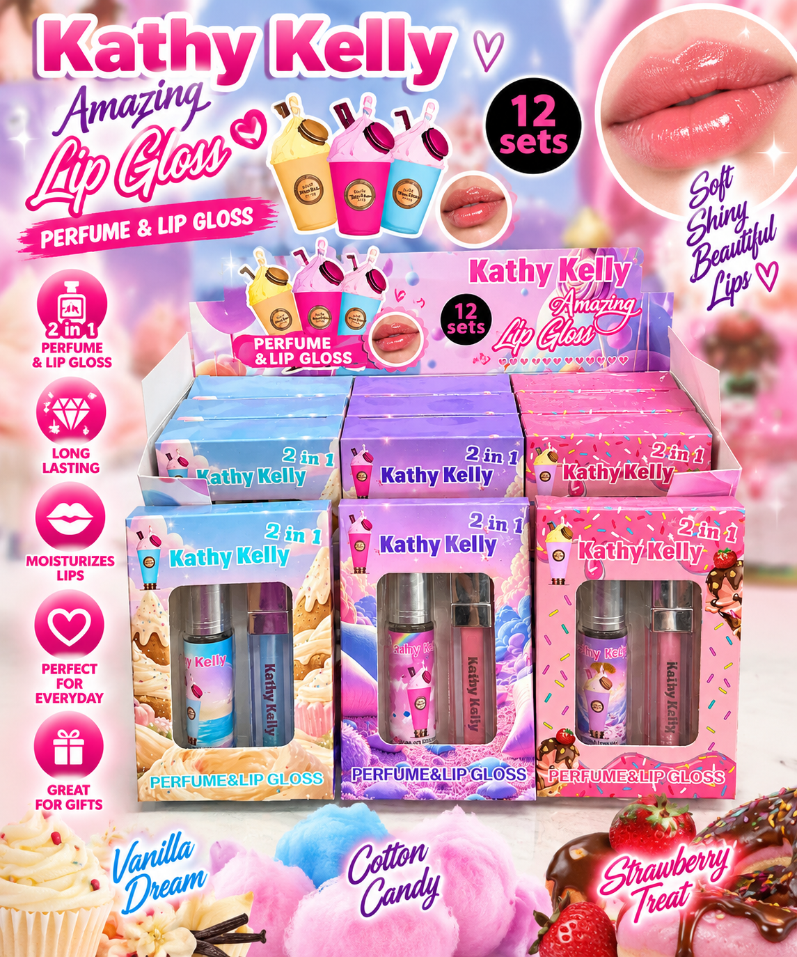 Ice Cream Sets 12pc #DY668