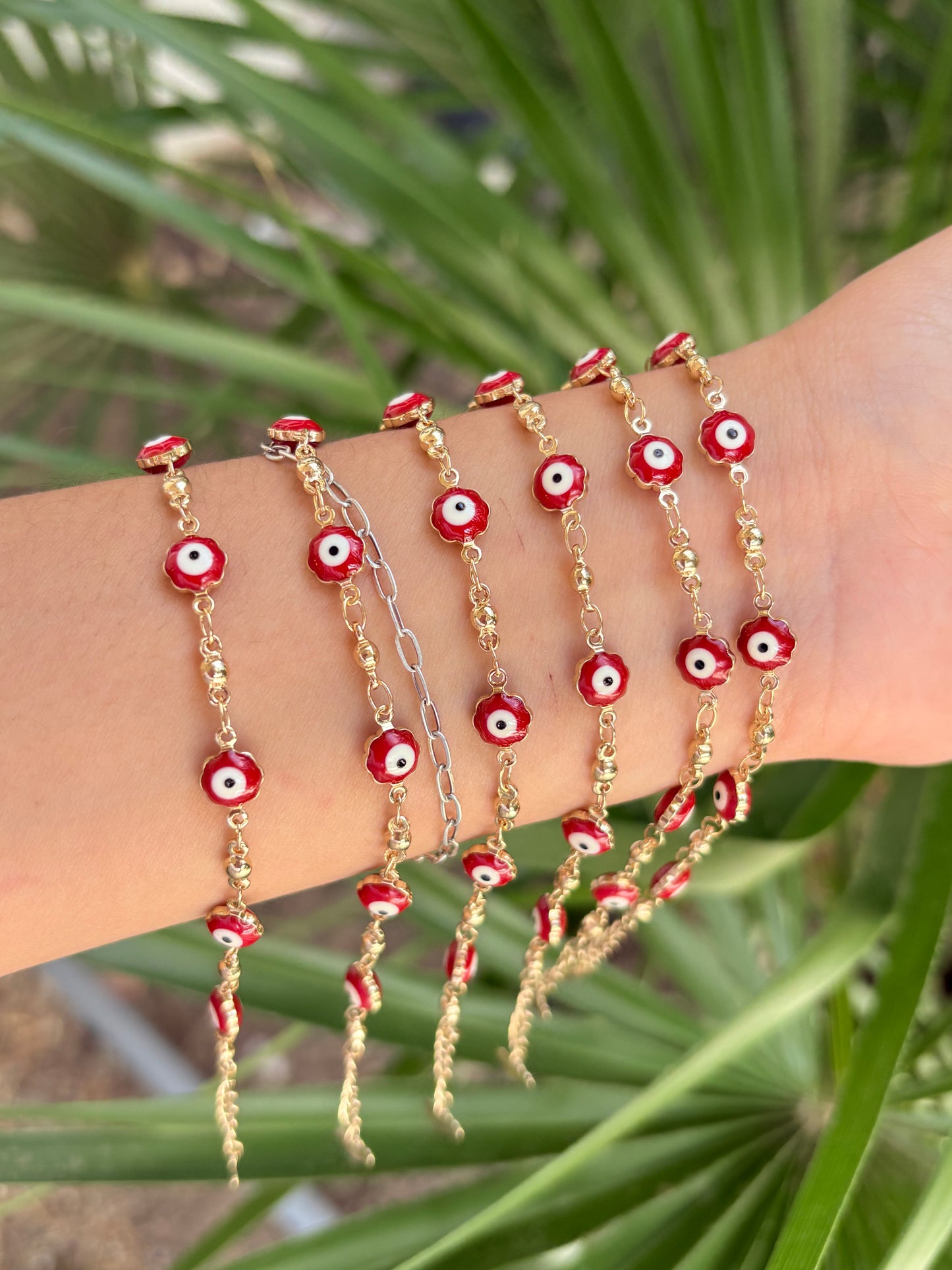Red eye bracelet kids