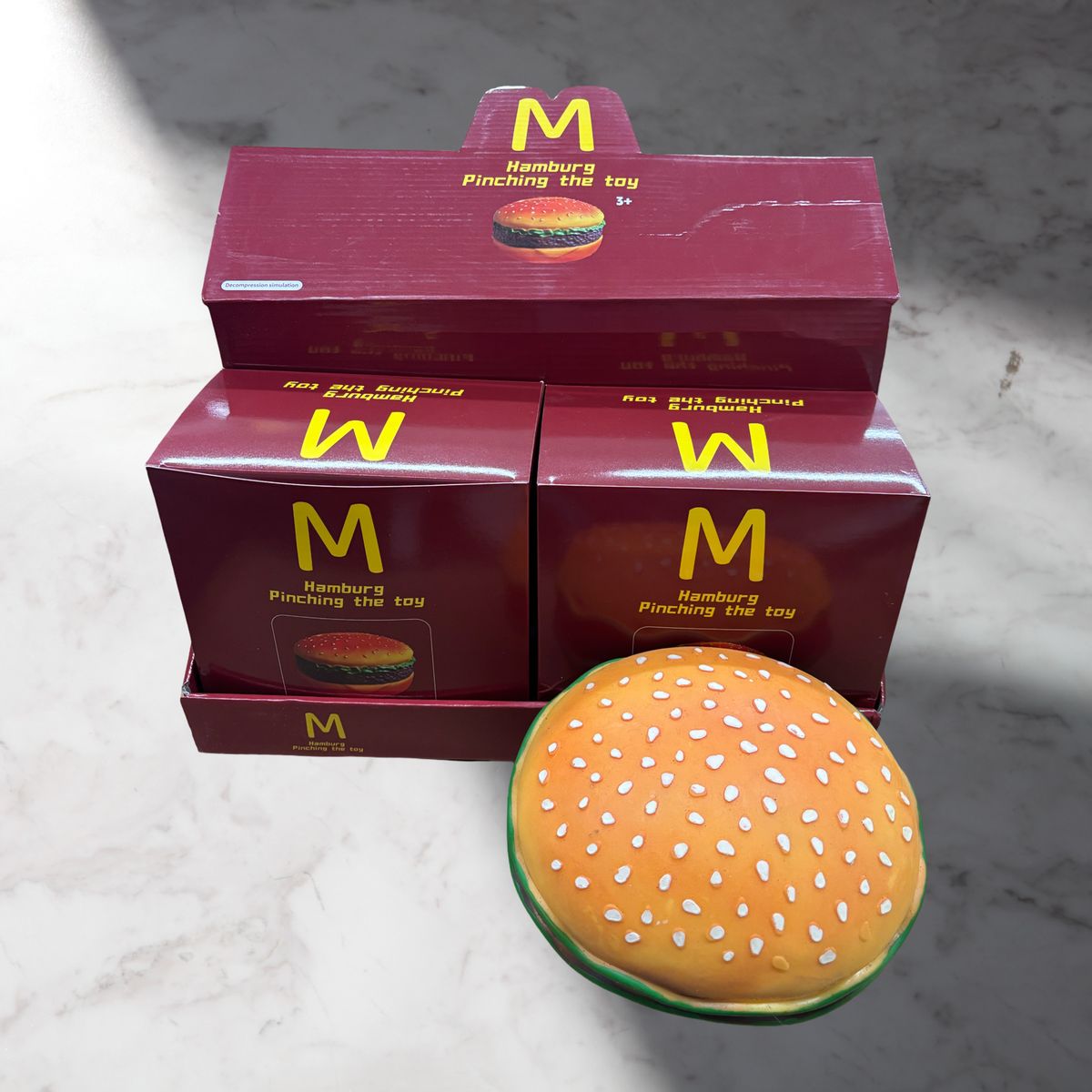 Big burger squishy 4pcs