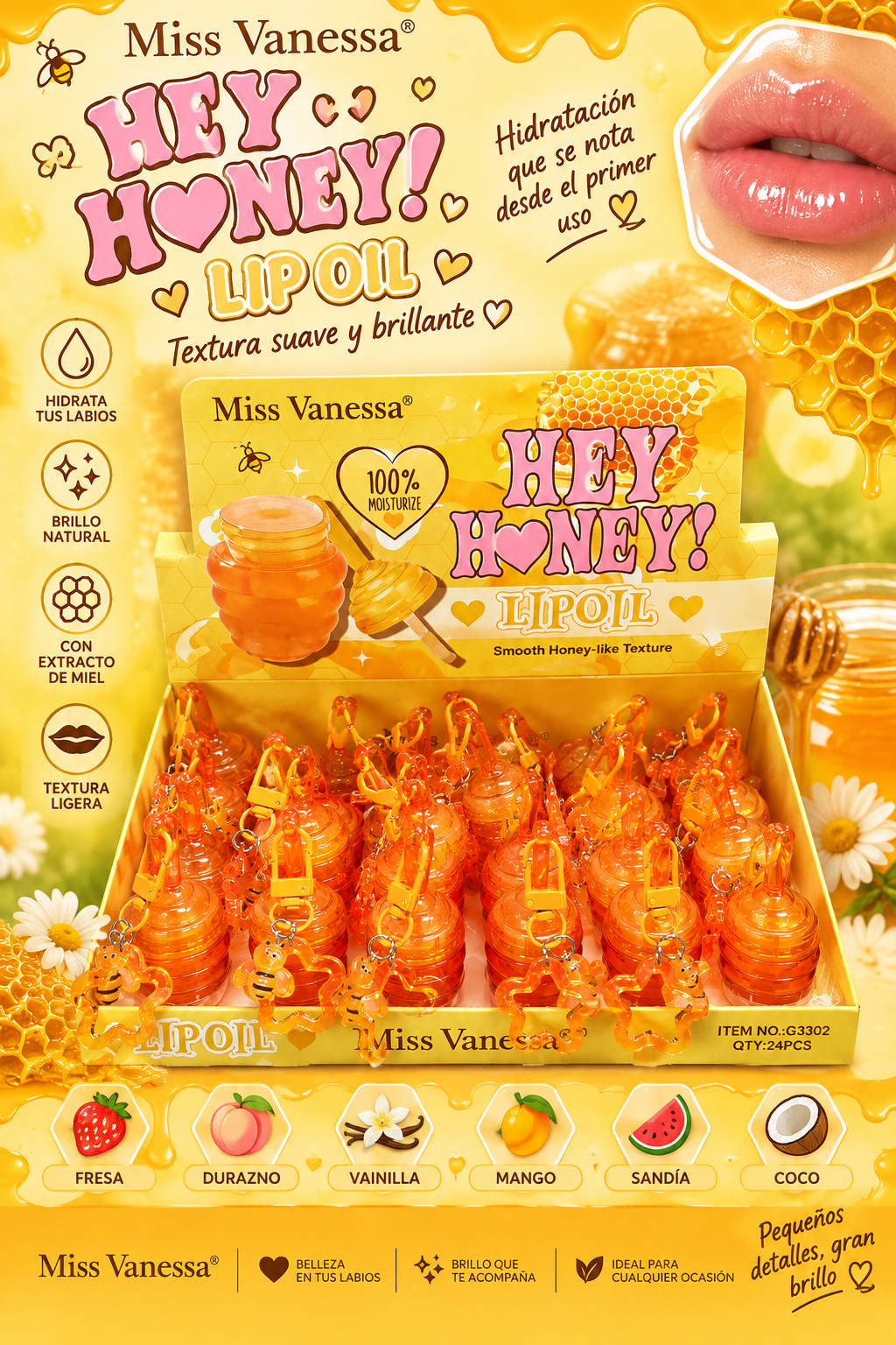 Lip honey 24pcs