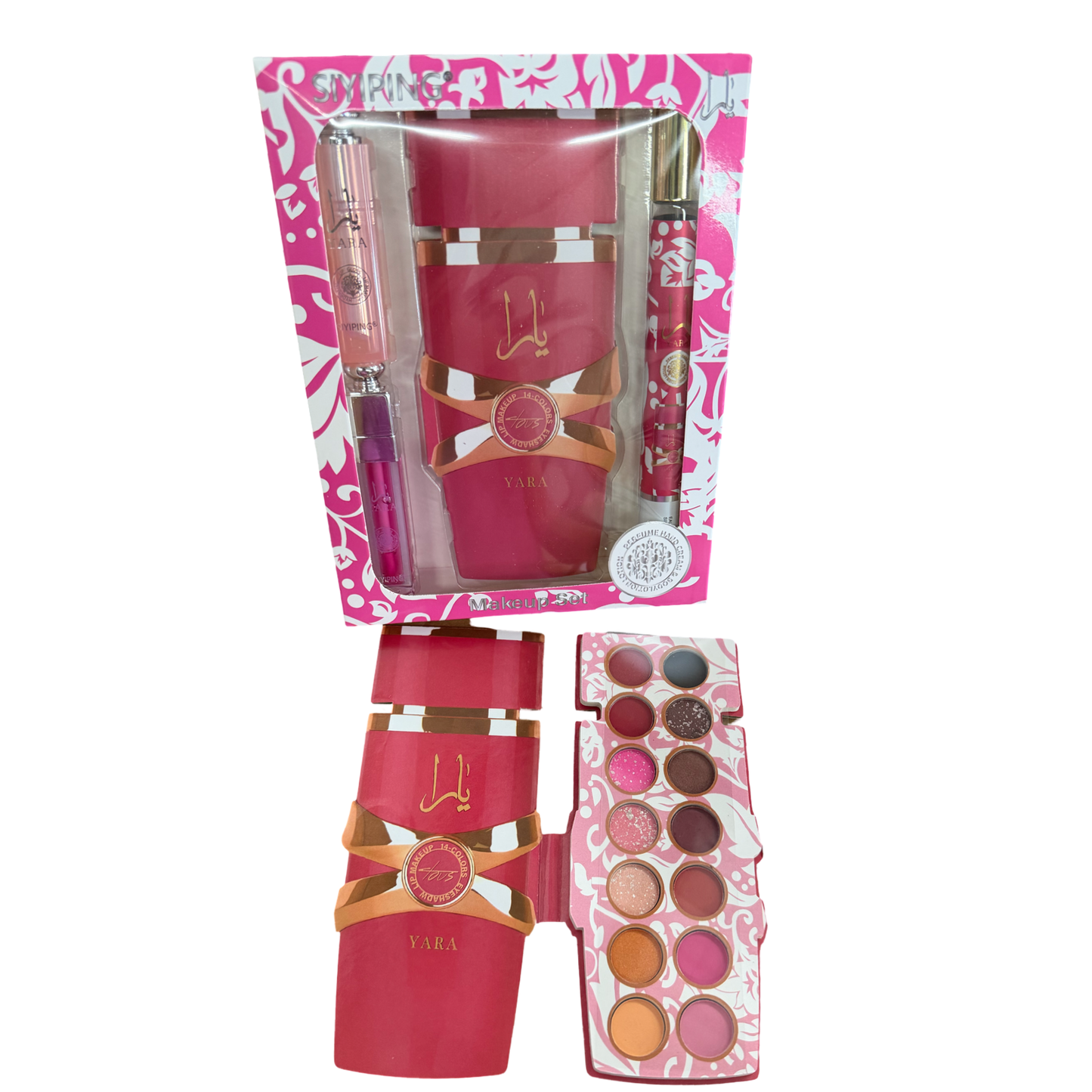 Hot Pink Makeup Set
