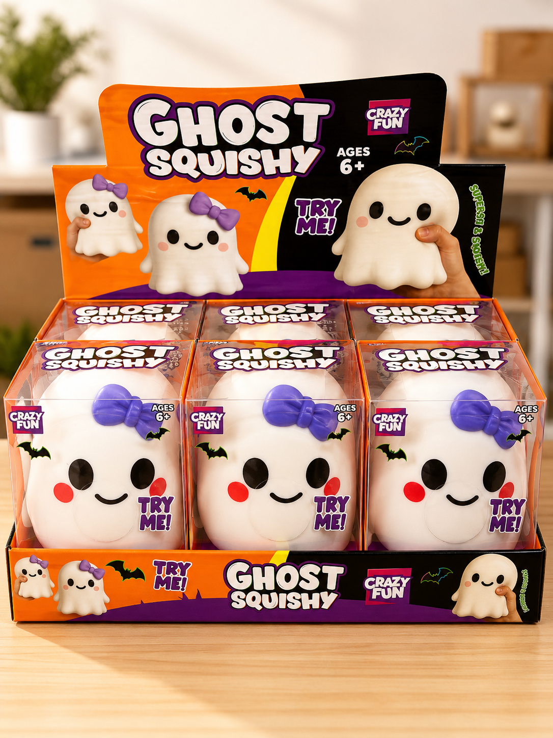 3Girl 3 Boy Ghost Squishy