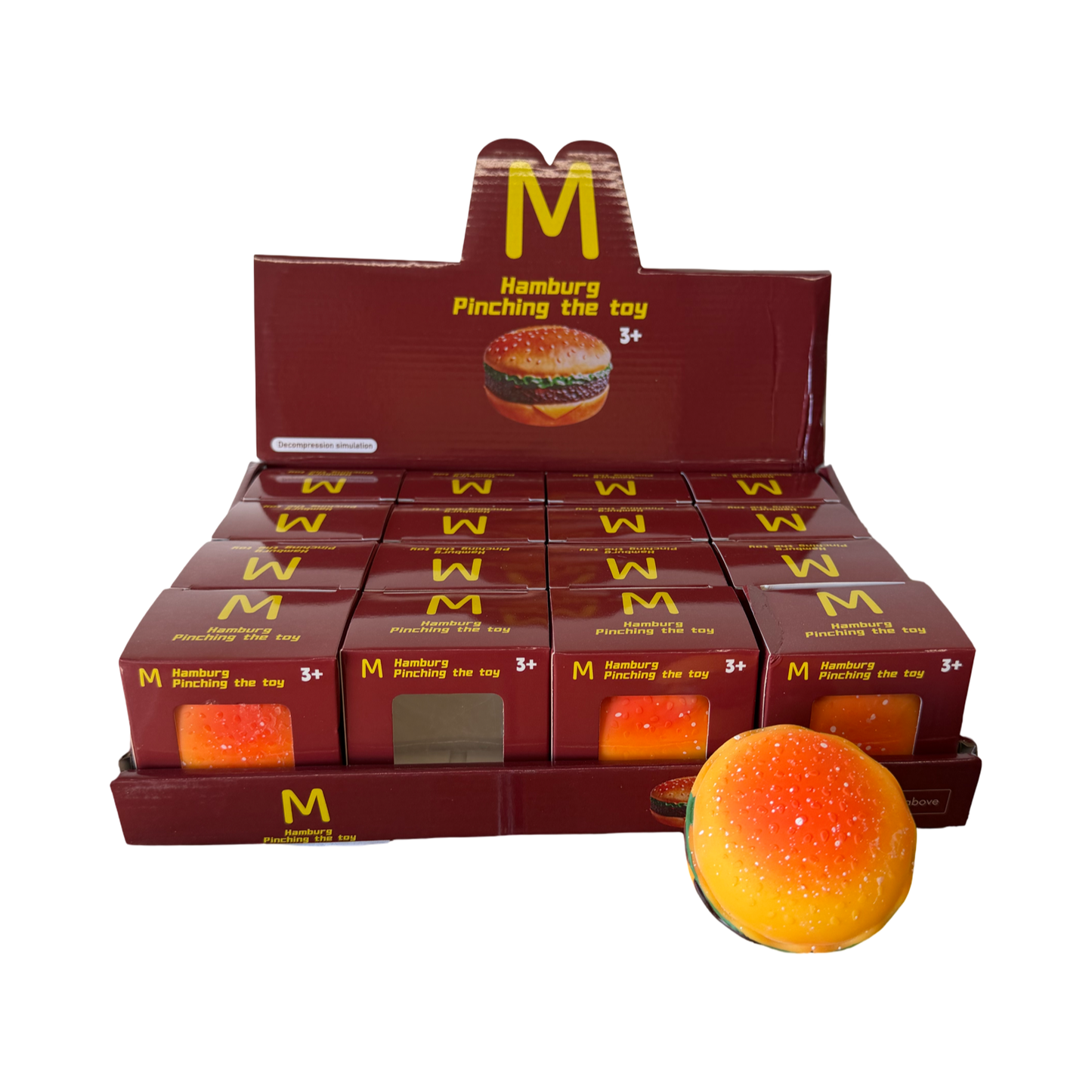 Small Burgers Squishy 18pc