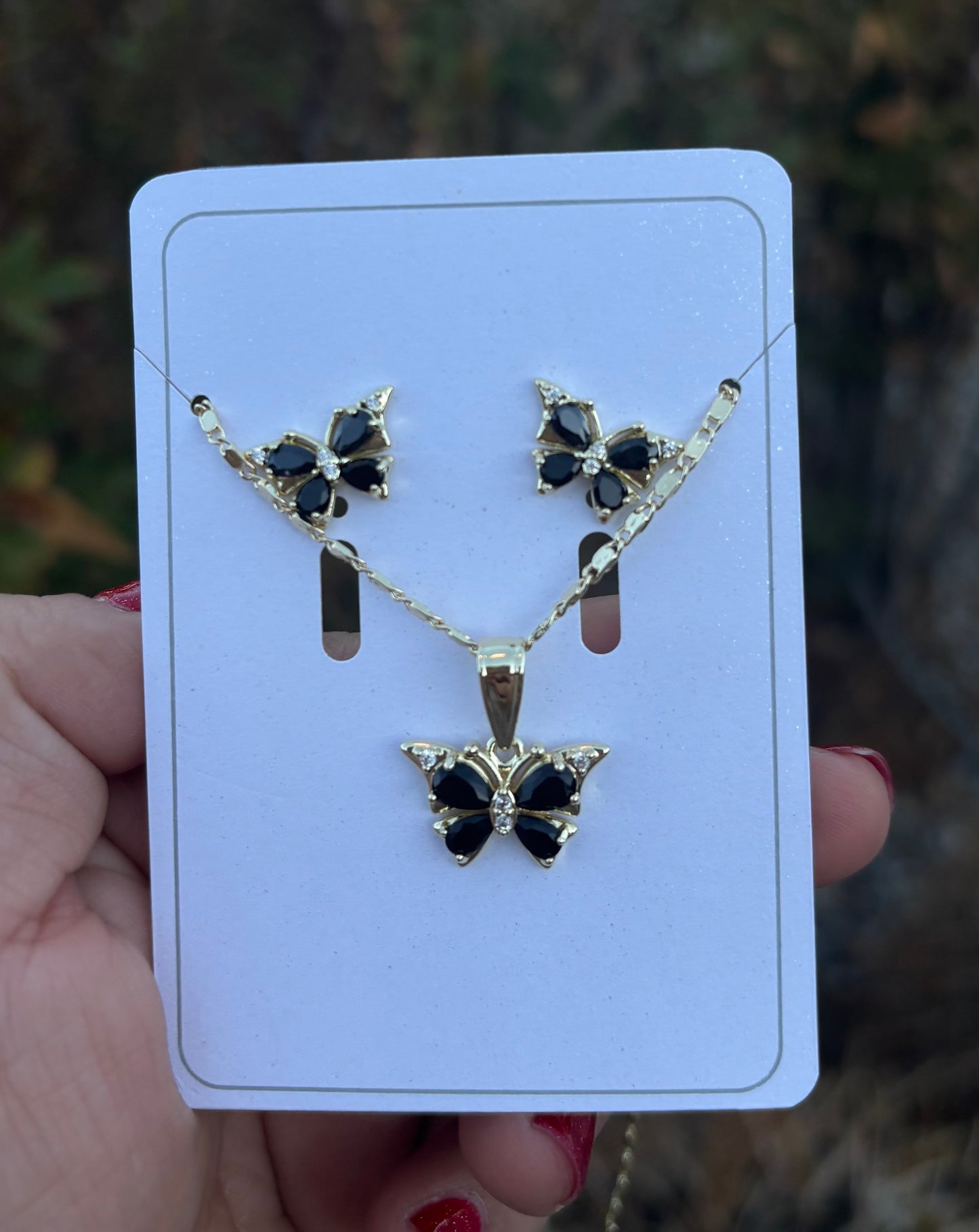 Black Butterfly Set