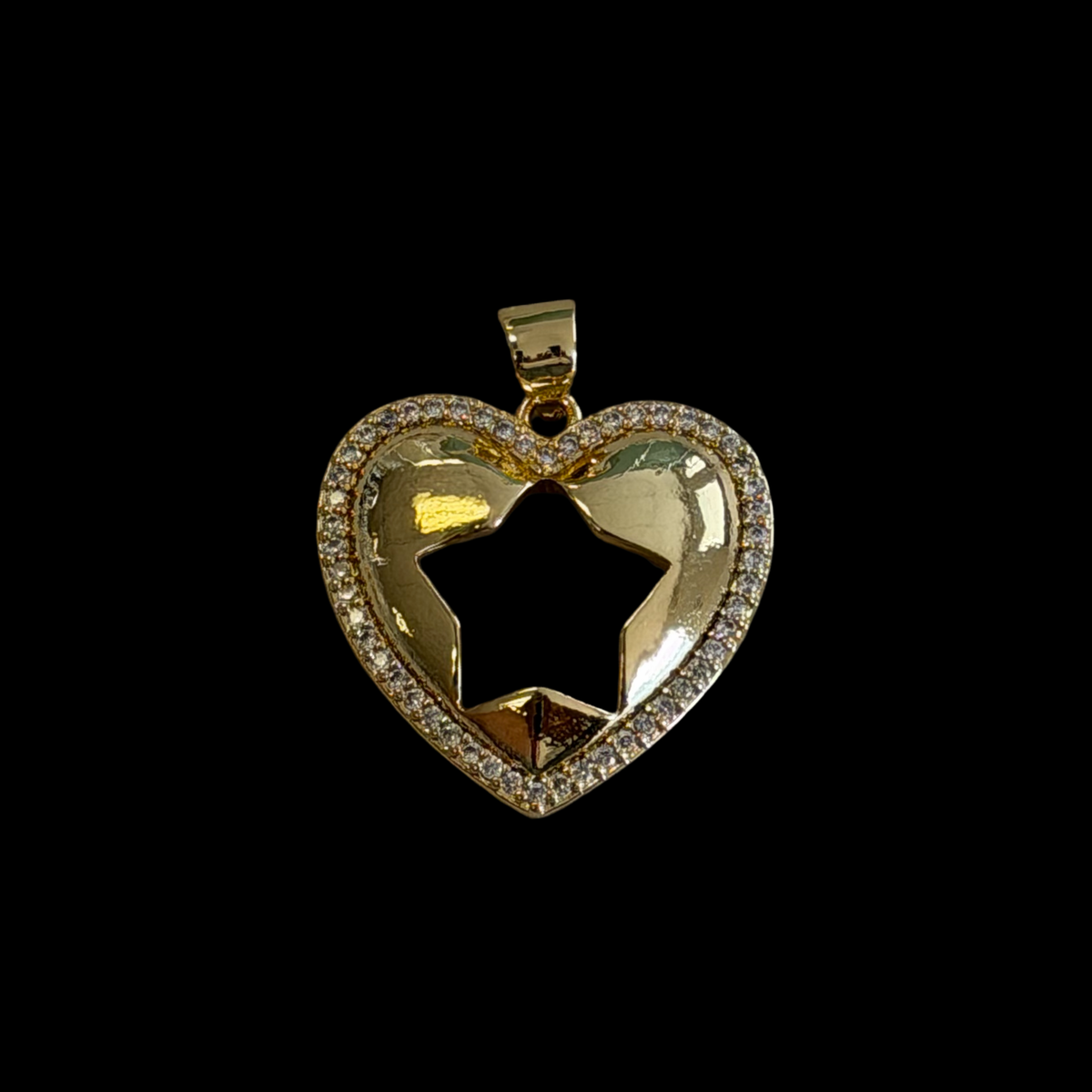 H-33 heart pendant