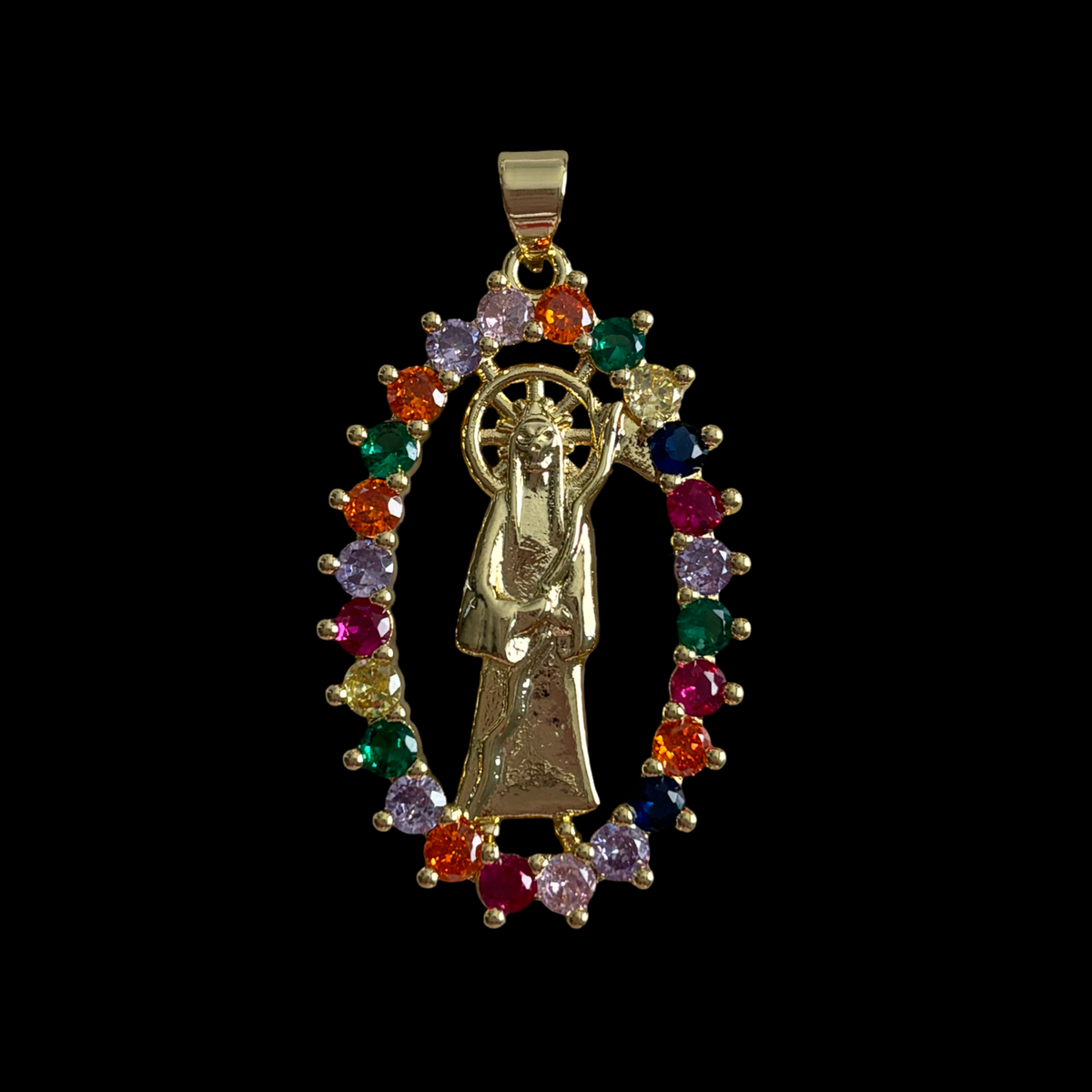 S-19 santa pendant