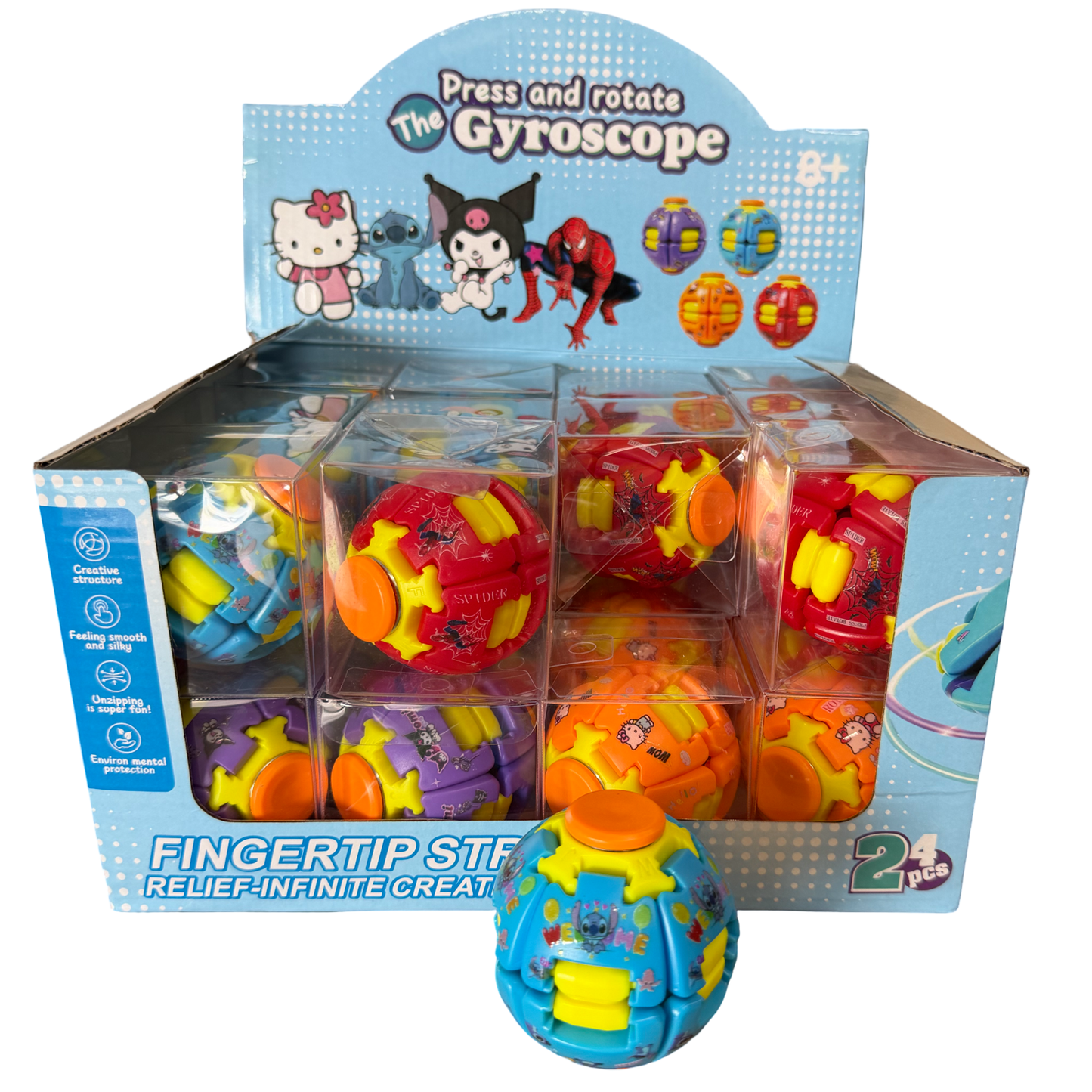Friends Spinners 24pc