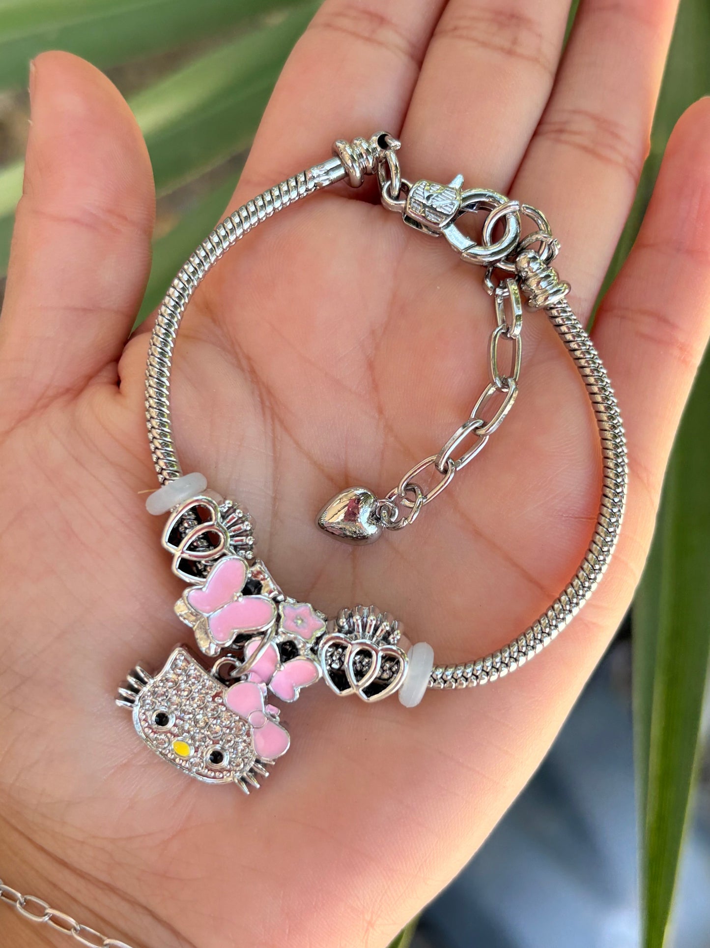 Bracelet face hk silver