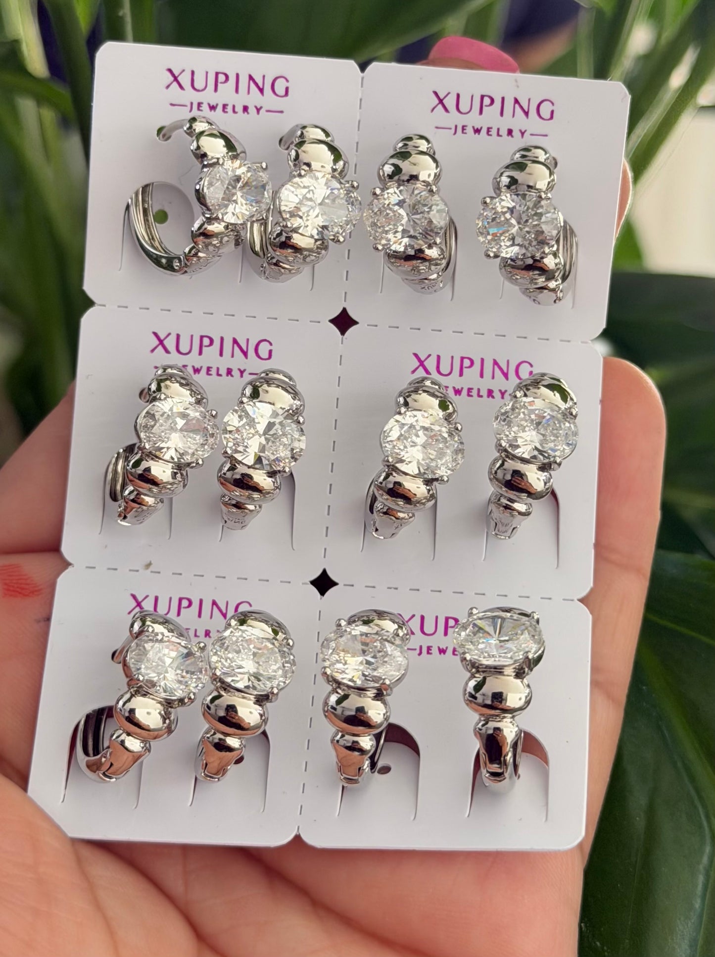 Silver earring #2389